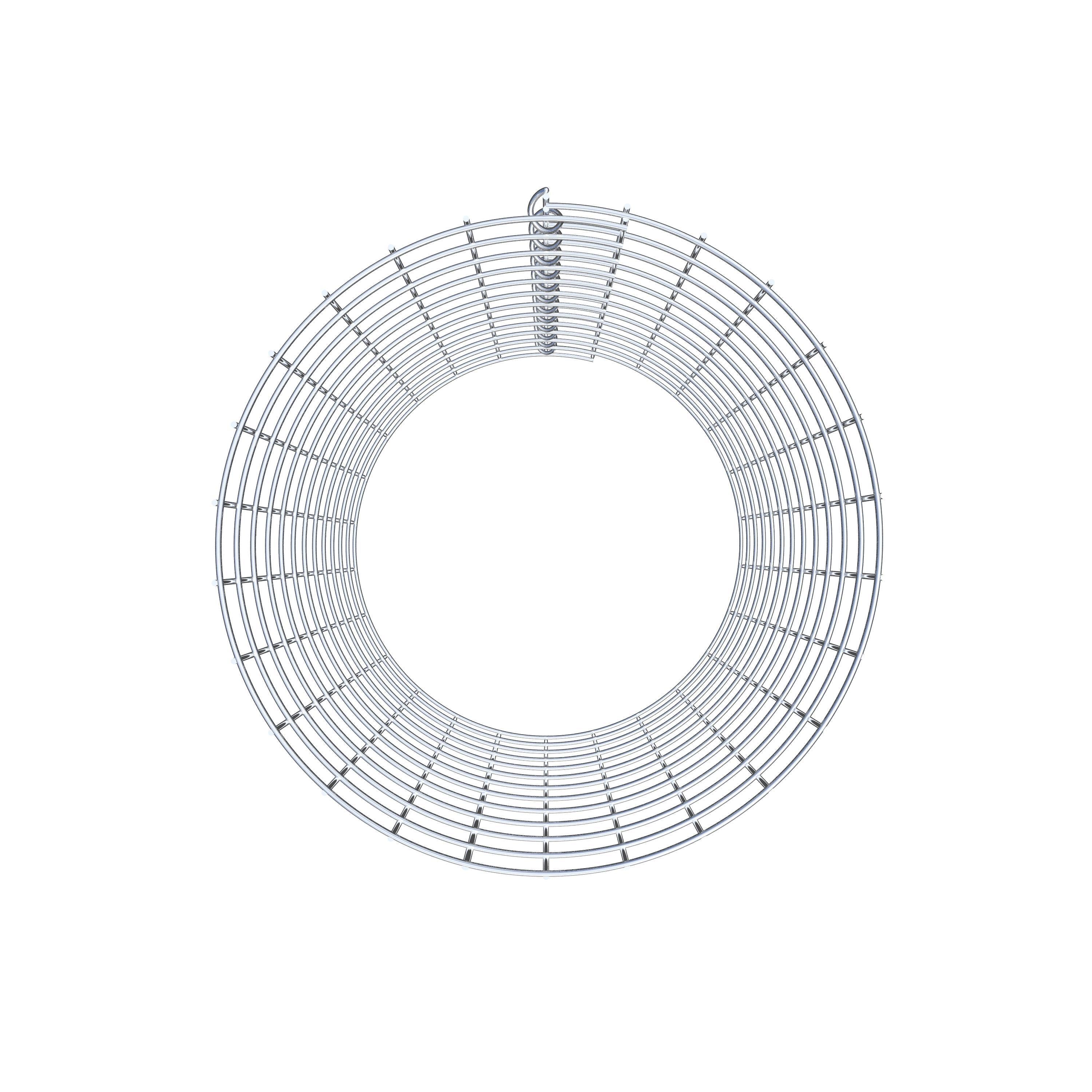 Schanskorf diameter 42 cm MW 5 x 5 cm rond