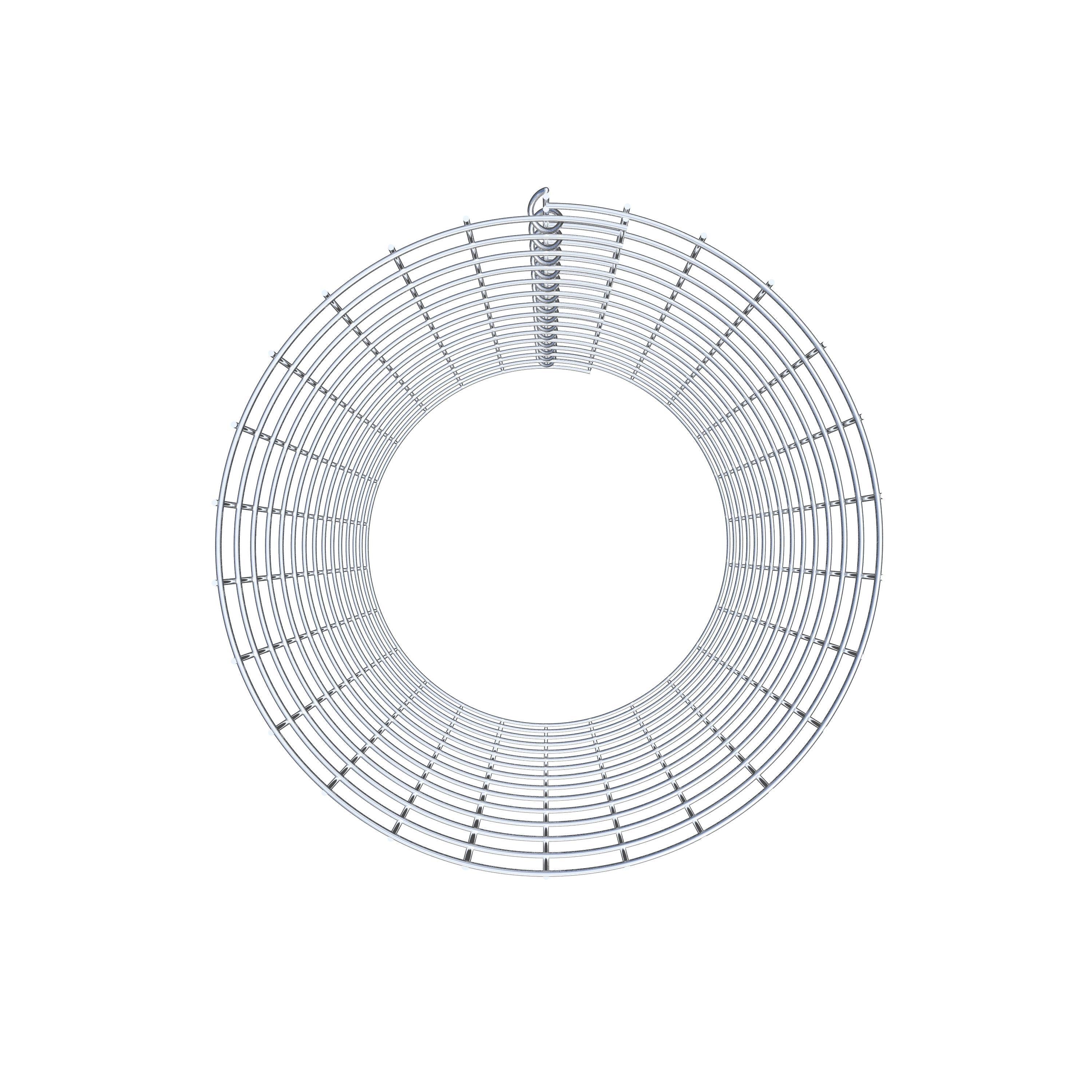 Schanskorf diameter 42 cm MW 5 x 5 cm rond
