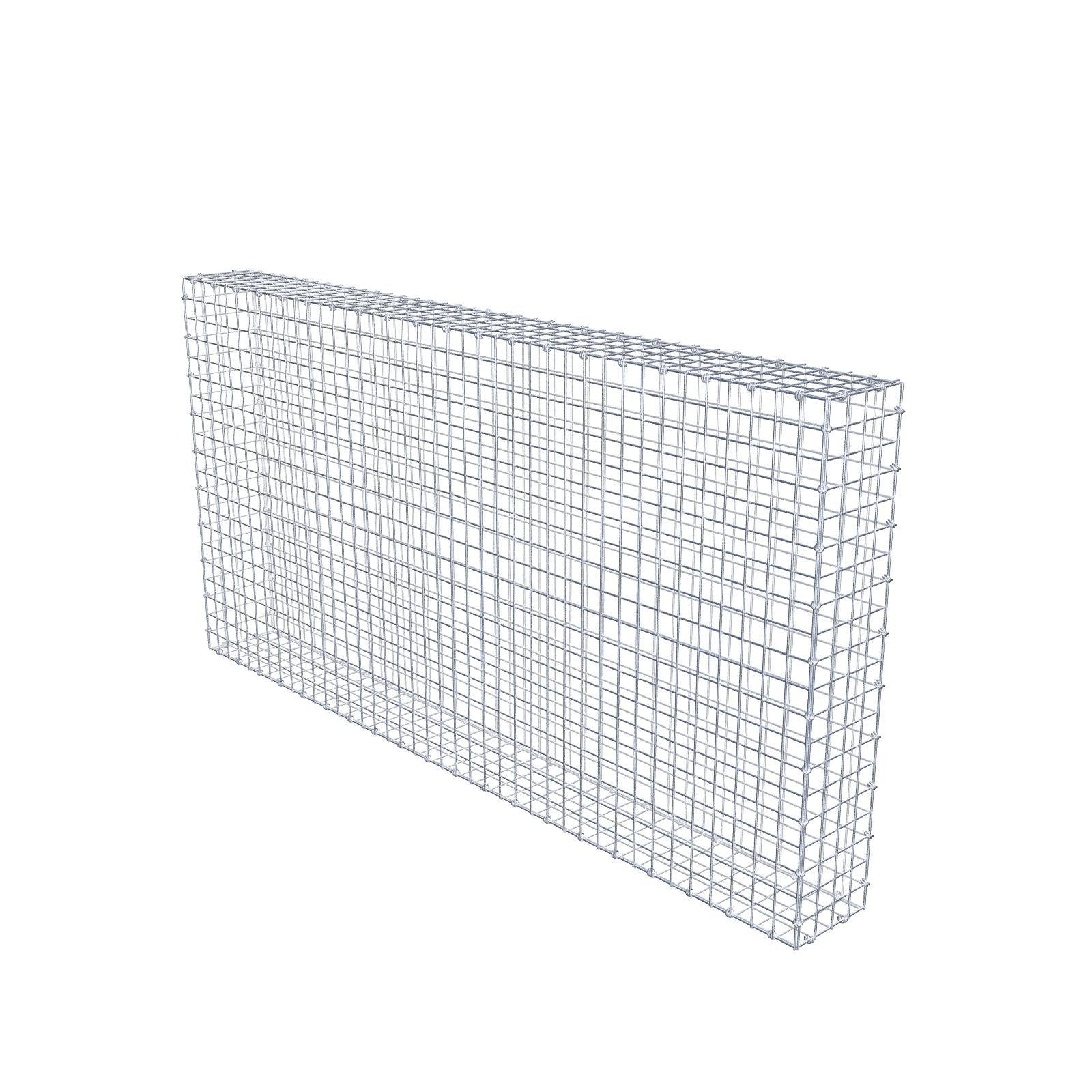 Schanskorf 200 cm x 100 cm x 20 cm (L x H x D), maaswijdte 5 x 5 cm, spiraalring