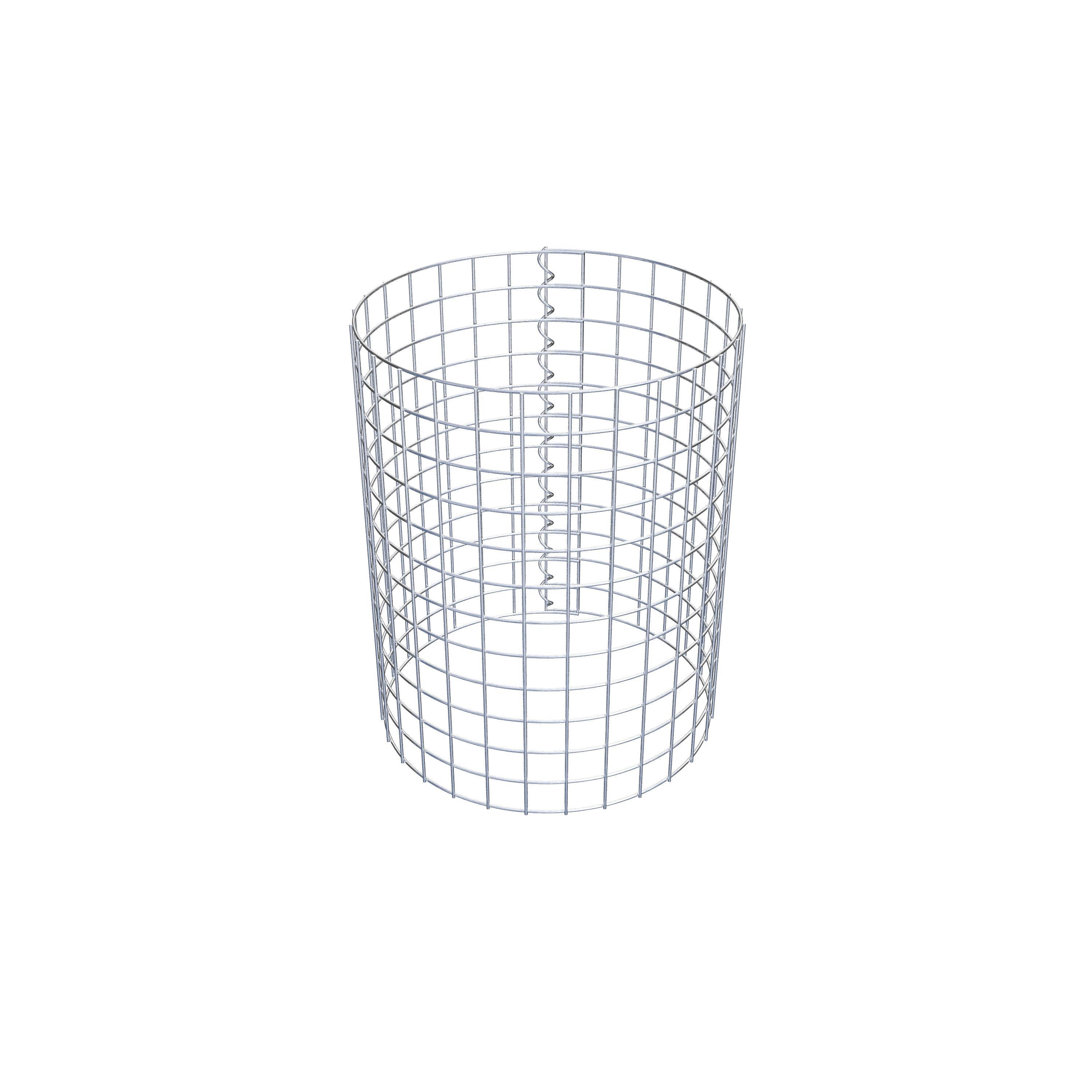 Columna de gaviones diámetro 47 cm MW 5 x 5 cm redonda
