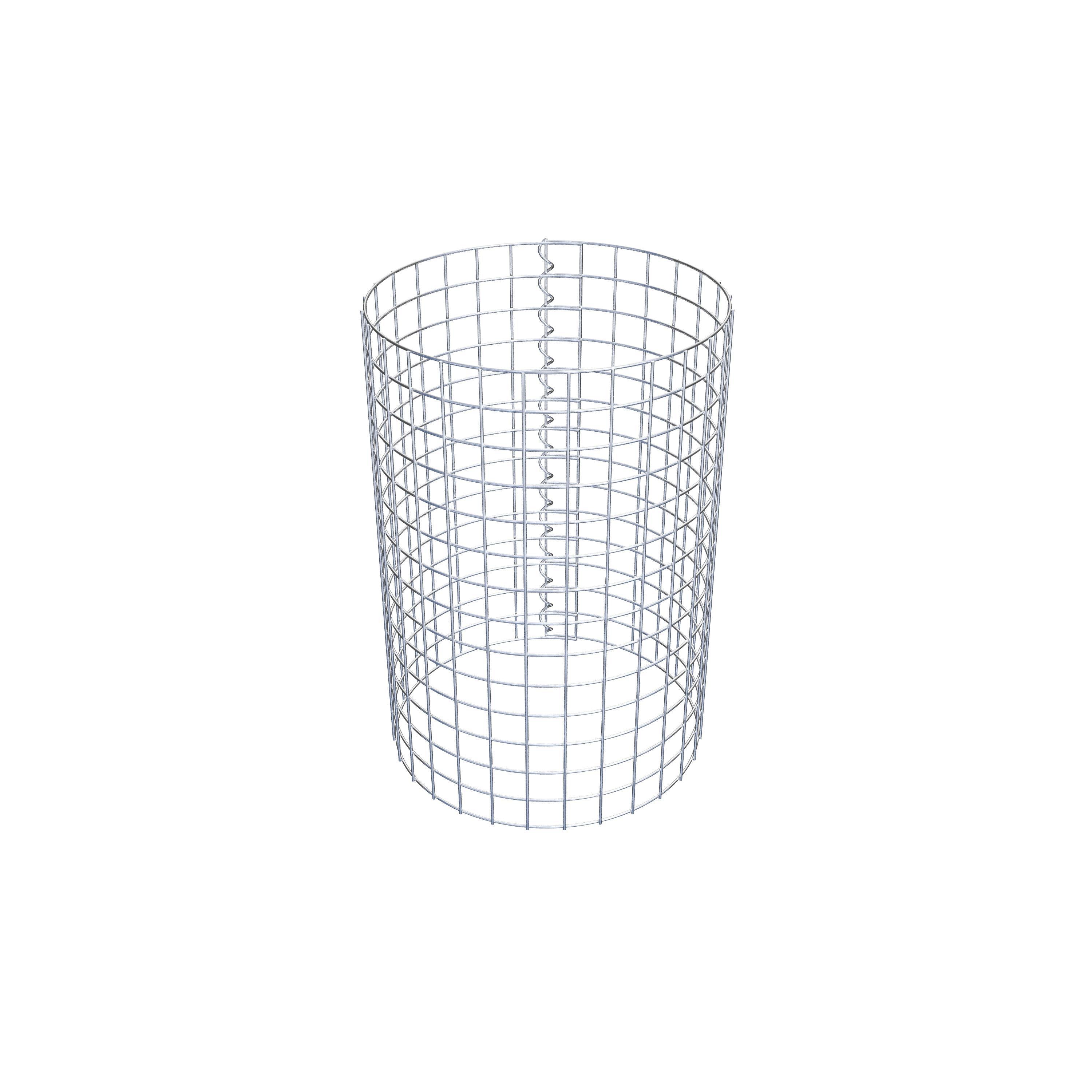Columna de gaviones diámetro 47 cm MW 5 x 5 cm redonda