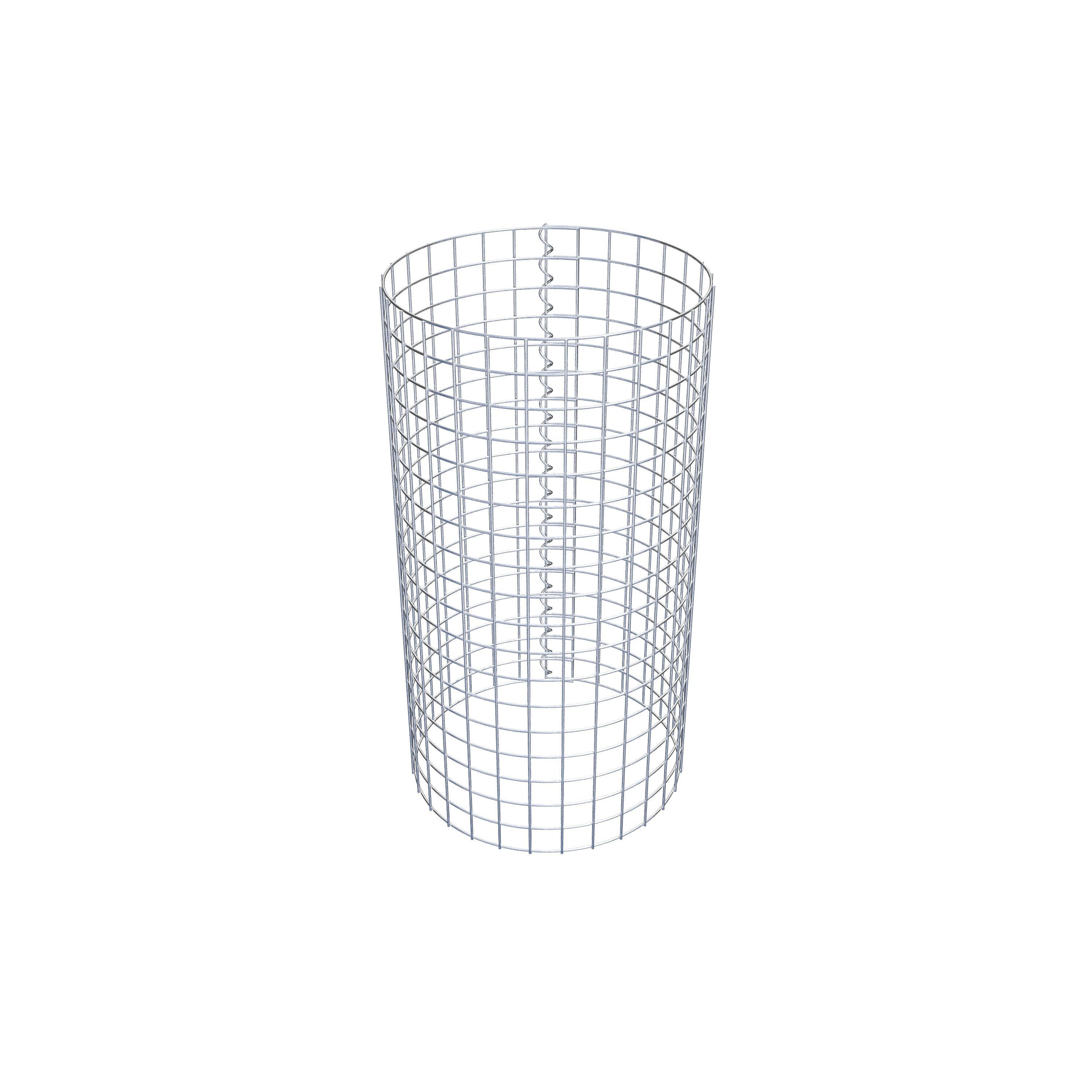 Columna de gaviones diámetro 47 cm MW 5 x 5 cm redonda