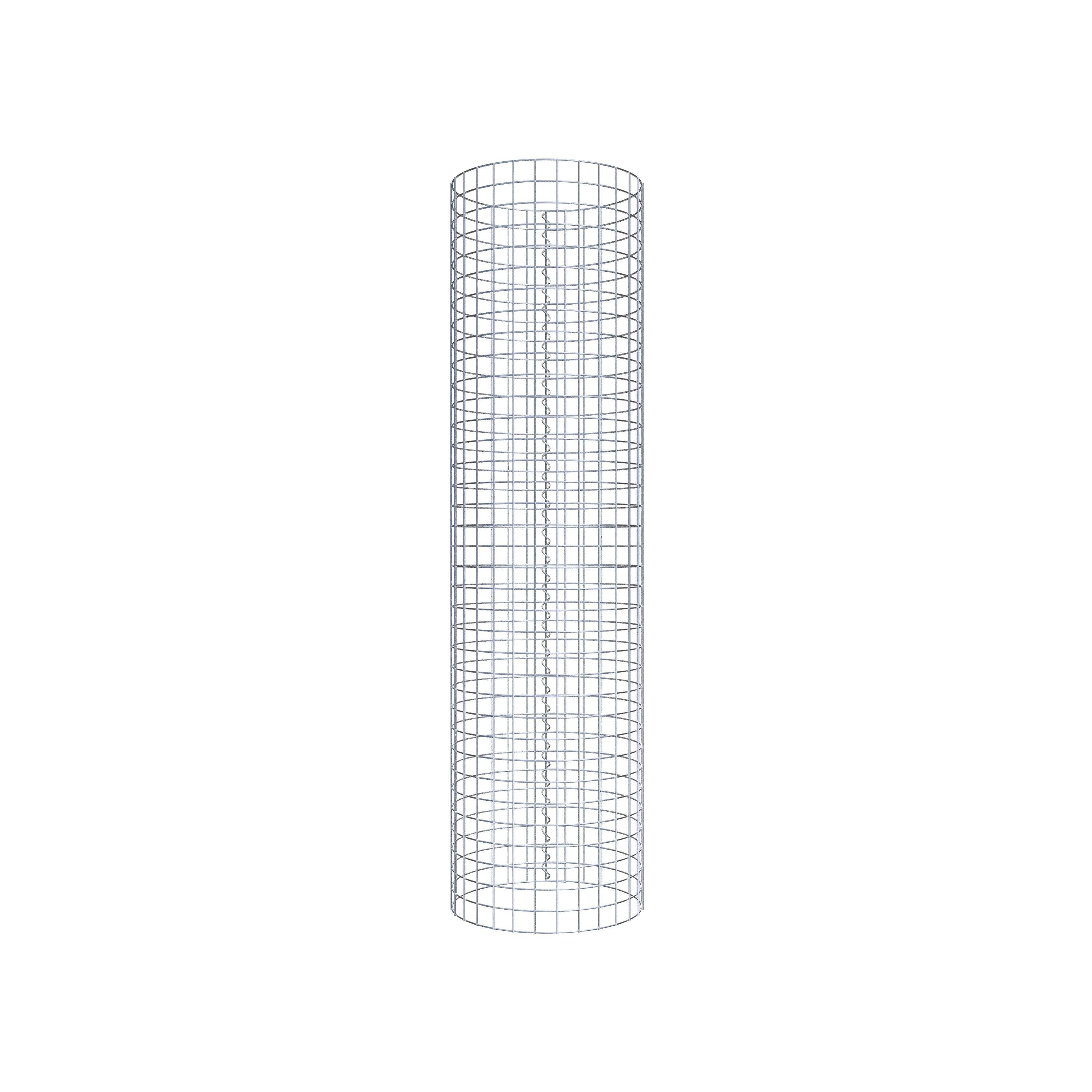 Columna de gaviones diámetro 47 cm MW 5 x 5 cm redonda