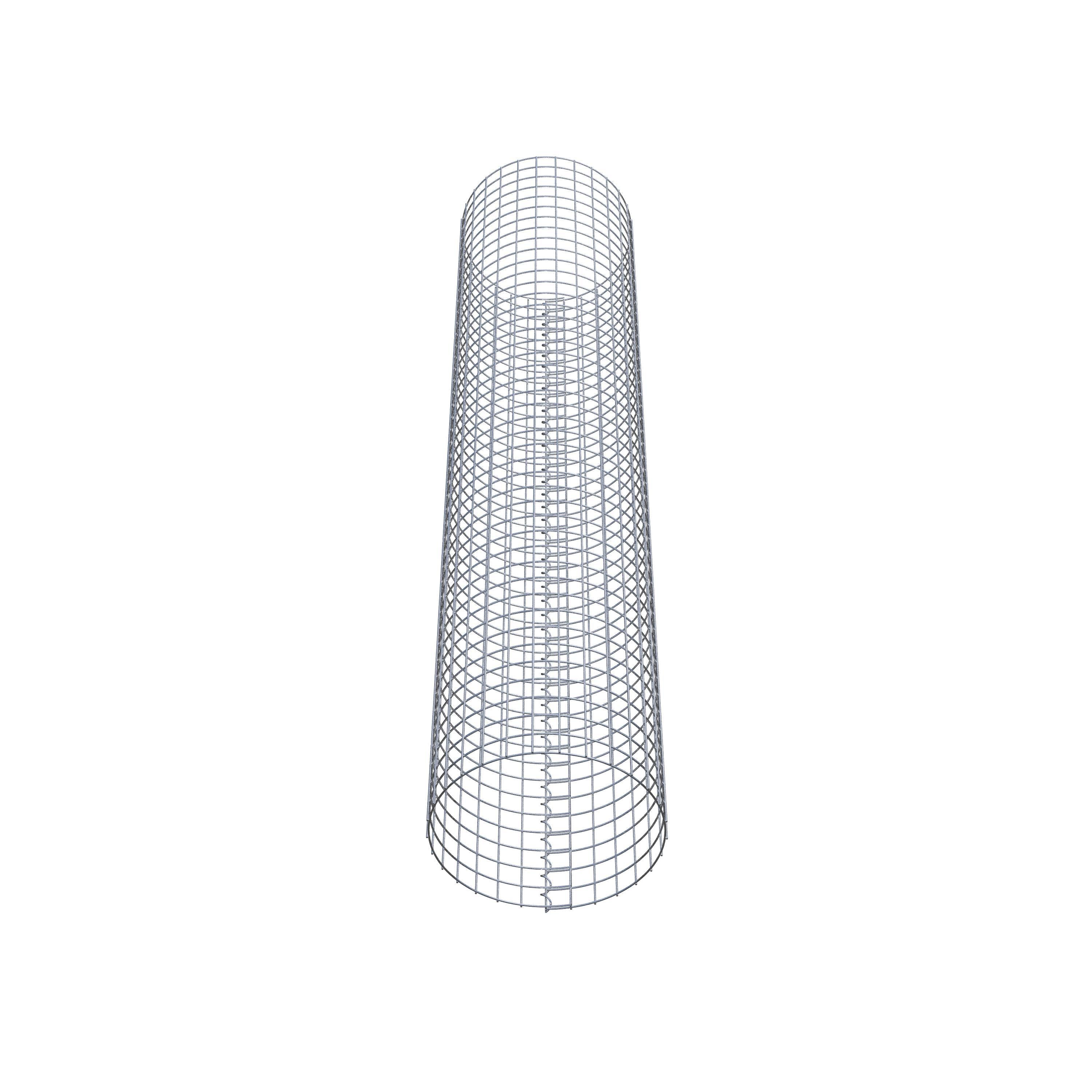 Columna de gaviones diámetro 47 cm MW 5 x 5 cm redonda
