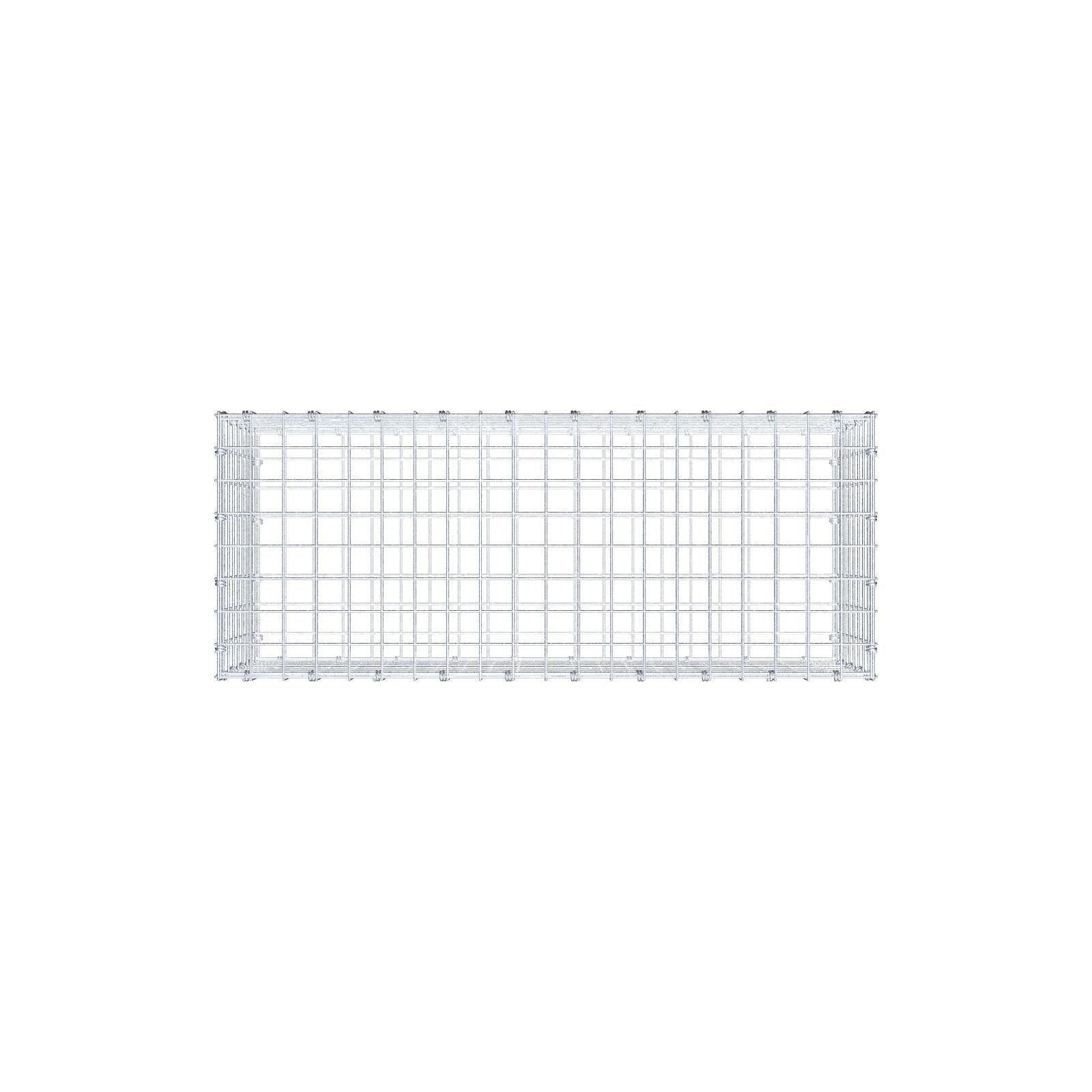 Schanskorf 100 cm x 40 cm x 40 cm (L x H x D), maaswijdte 5 x 5 cm, spiraalring