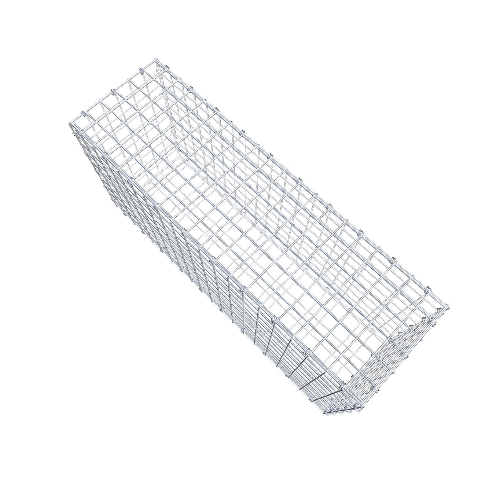 Schanskorf 100 cm x 50 cm x 30 cm (L x H x D), maaswijdte 5 x 5 cm, spiraalring