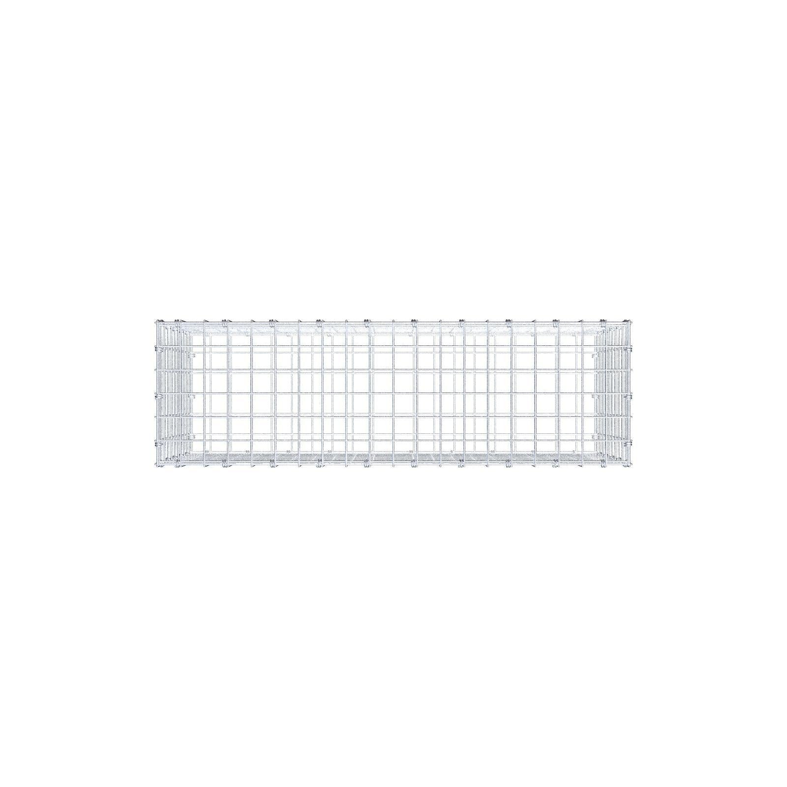 Schanskorf 100 cm x 50 cm x 30 cm (L x H x D), maaswijdte 5 x 5 cm, spiraalring