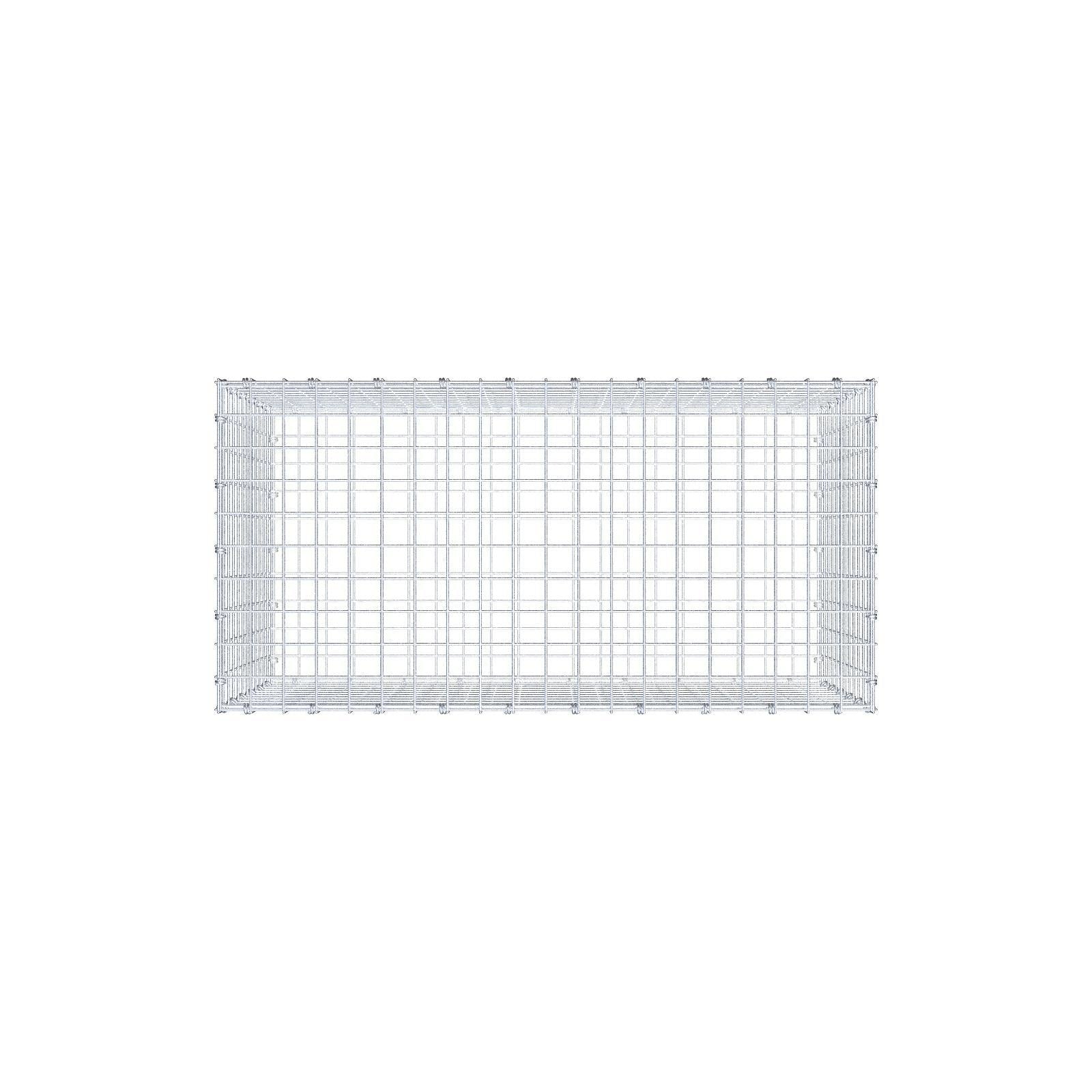 Gabion 100 cm x 60 cm x 50 cm (L x H x D), maskstorlek 5 x 5 cm, spiralring