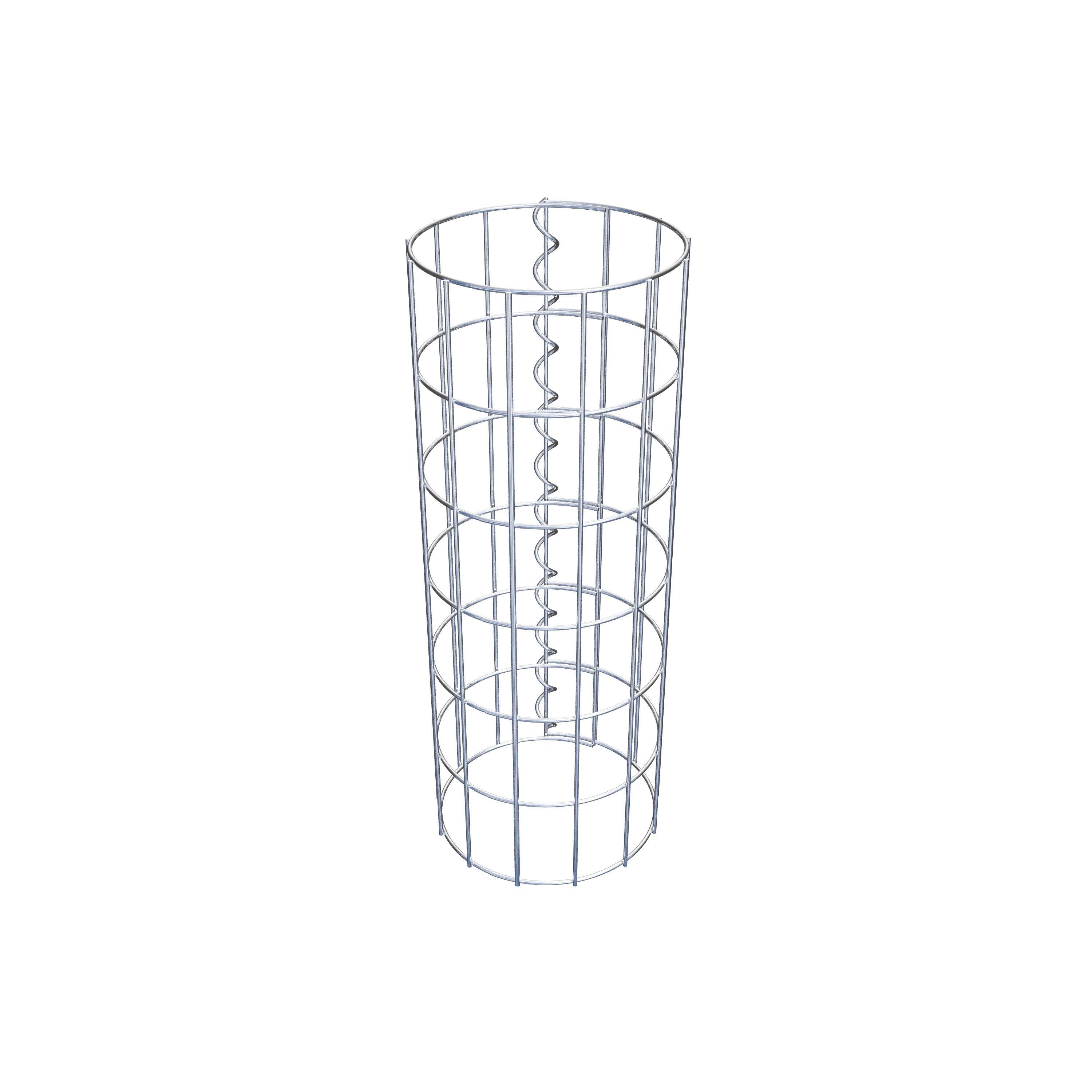 Schanskorf kolom diameter 22 cm, MW 5 x 10 cm rond