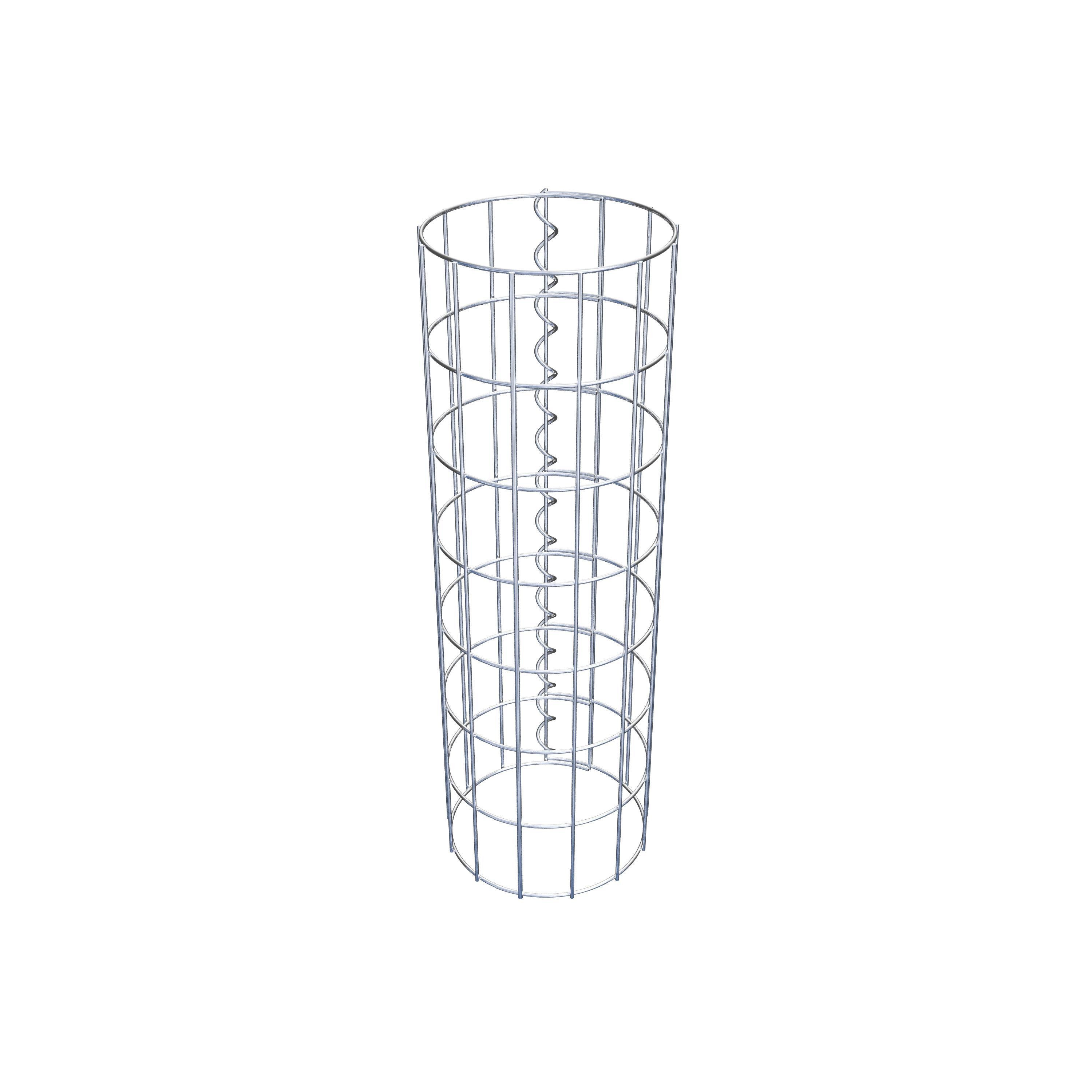 Schanskorf kolom diameter 22 cm, MW 5 x 10 cm rond