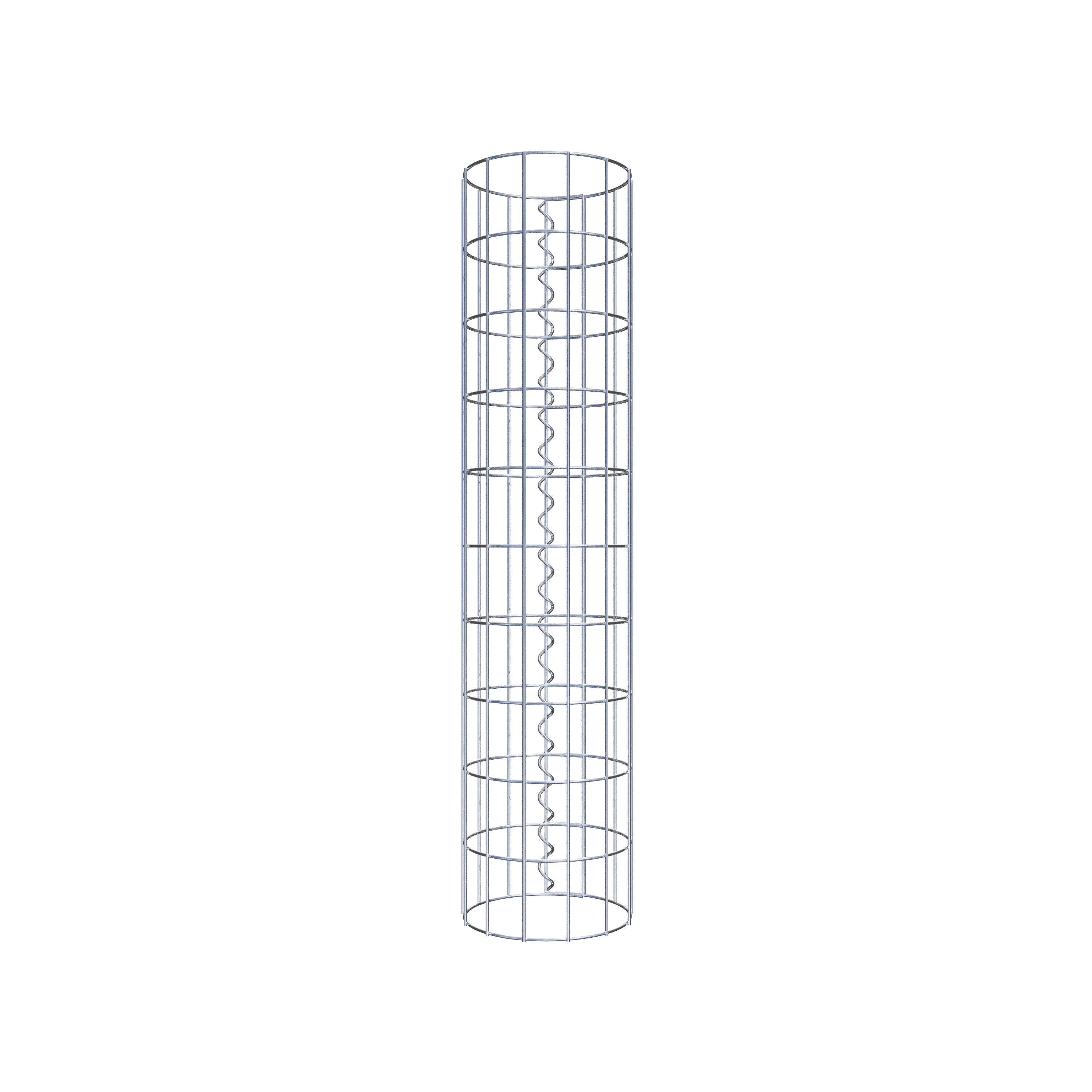 Schanskorf kolom diameter 22 cm, MW 5 x 10 cm rond