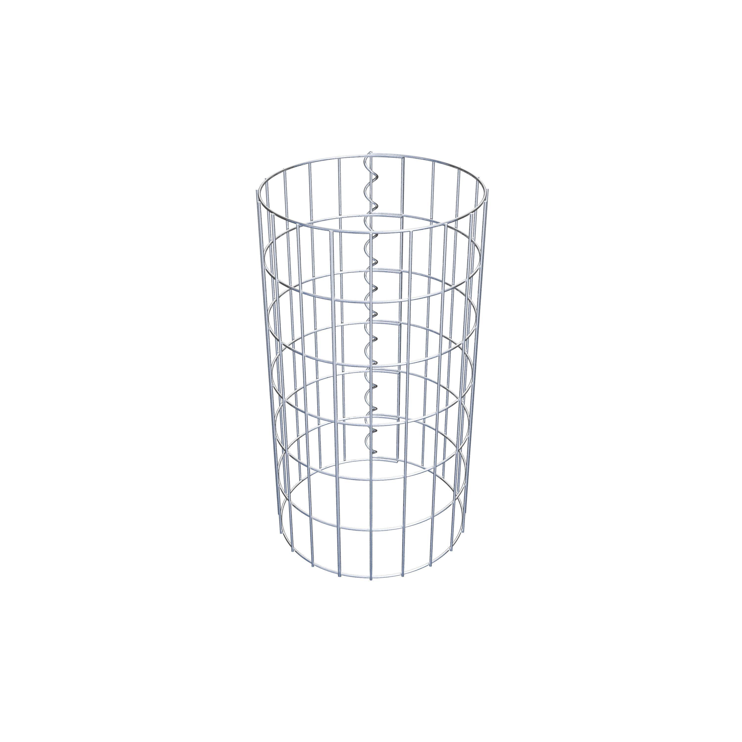 Columna de gaviones diámetro 32 cm, MW 5 x 10 cm redonda