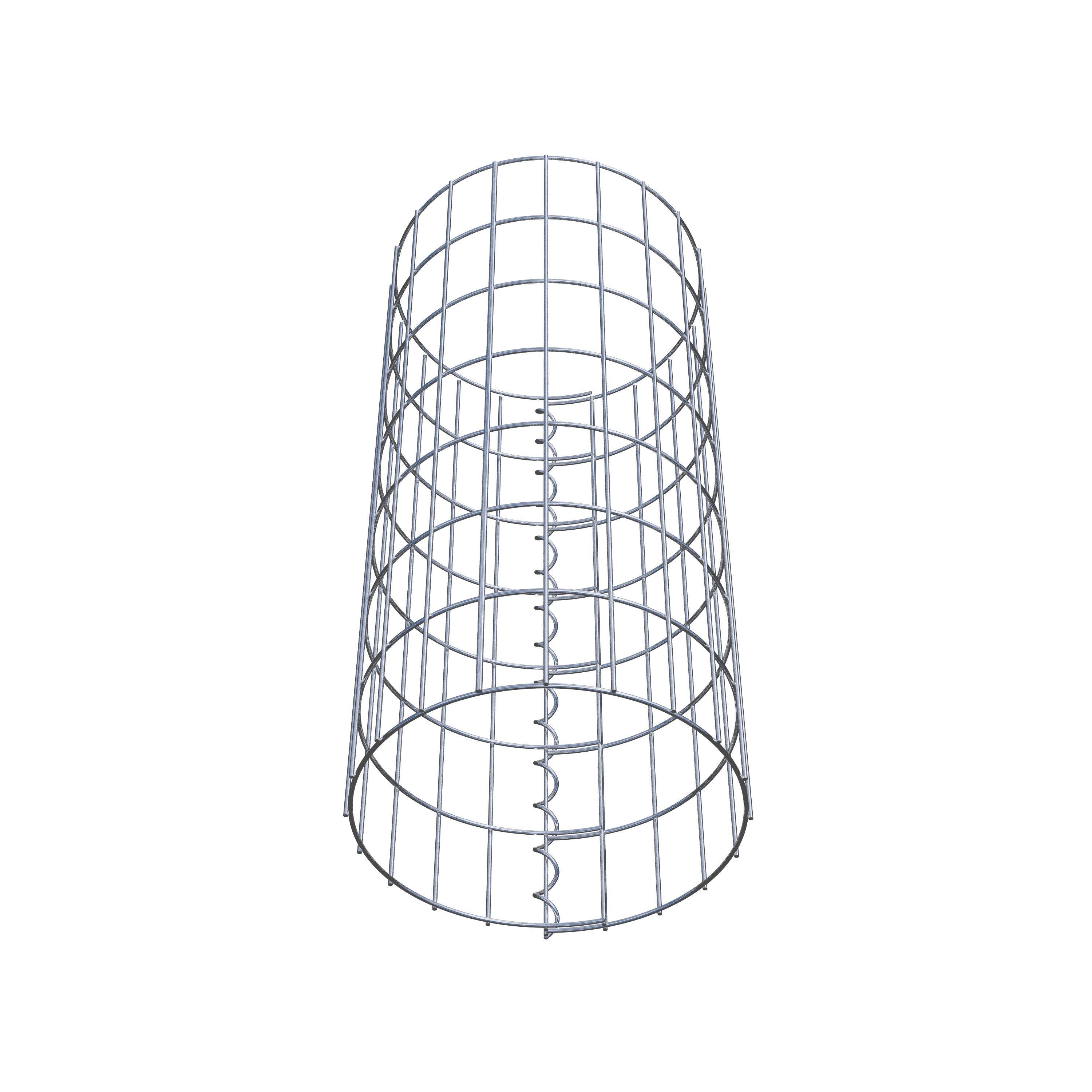 Columna de gaviones diámetro 32 cm, MW 5 x 10 cm redonda