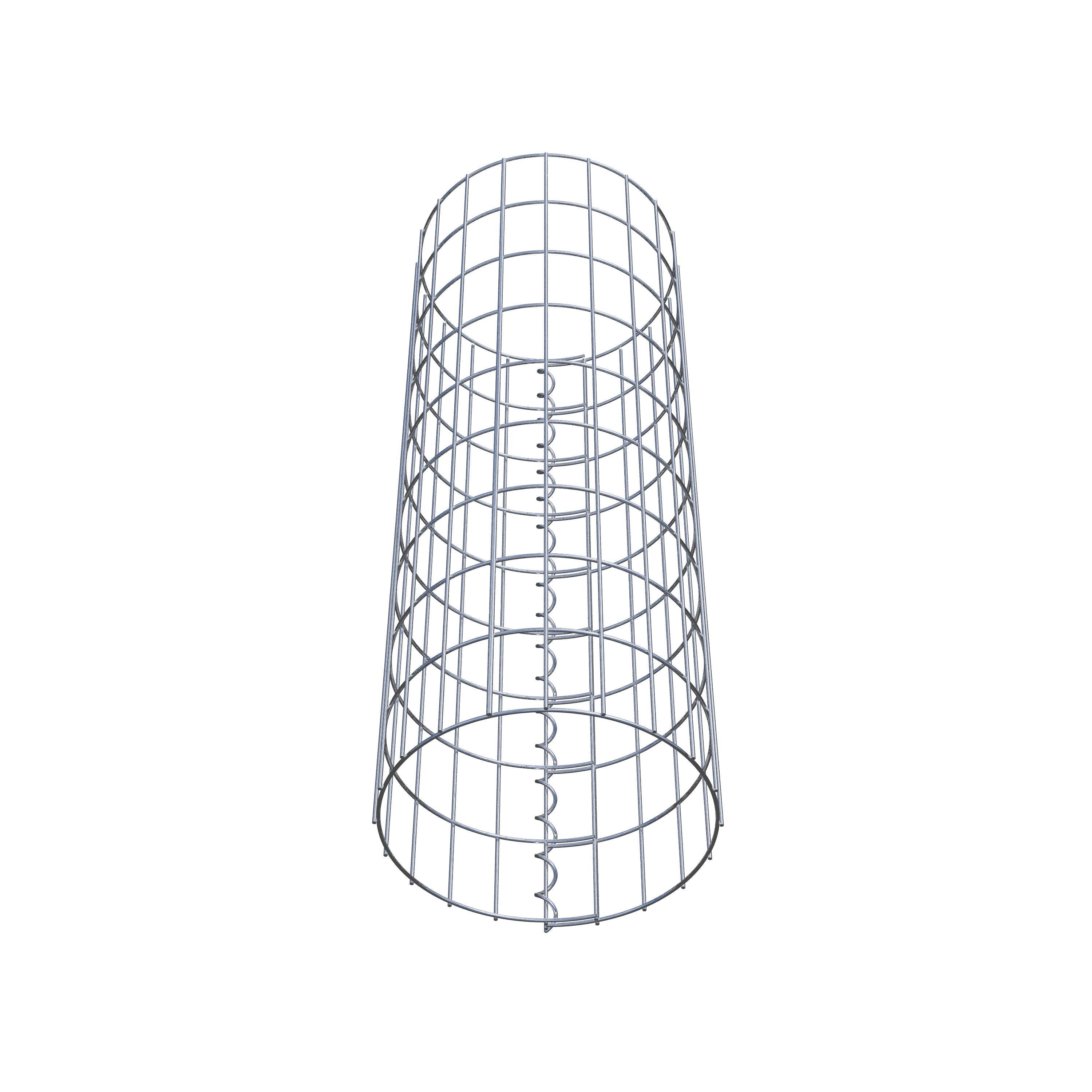Columna de gaviones diámetro 32 cm, MW 5 x 10 cm redonda