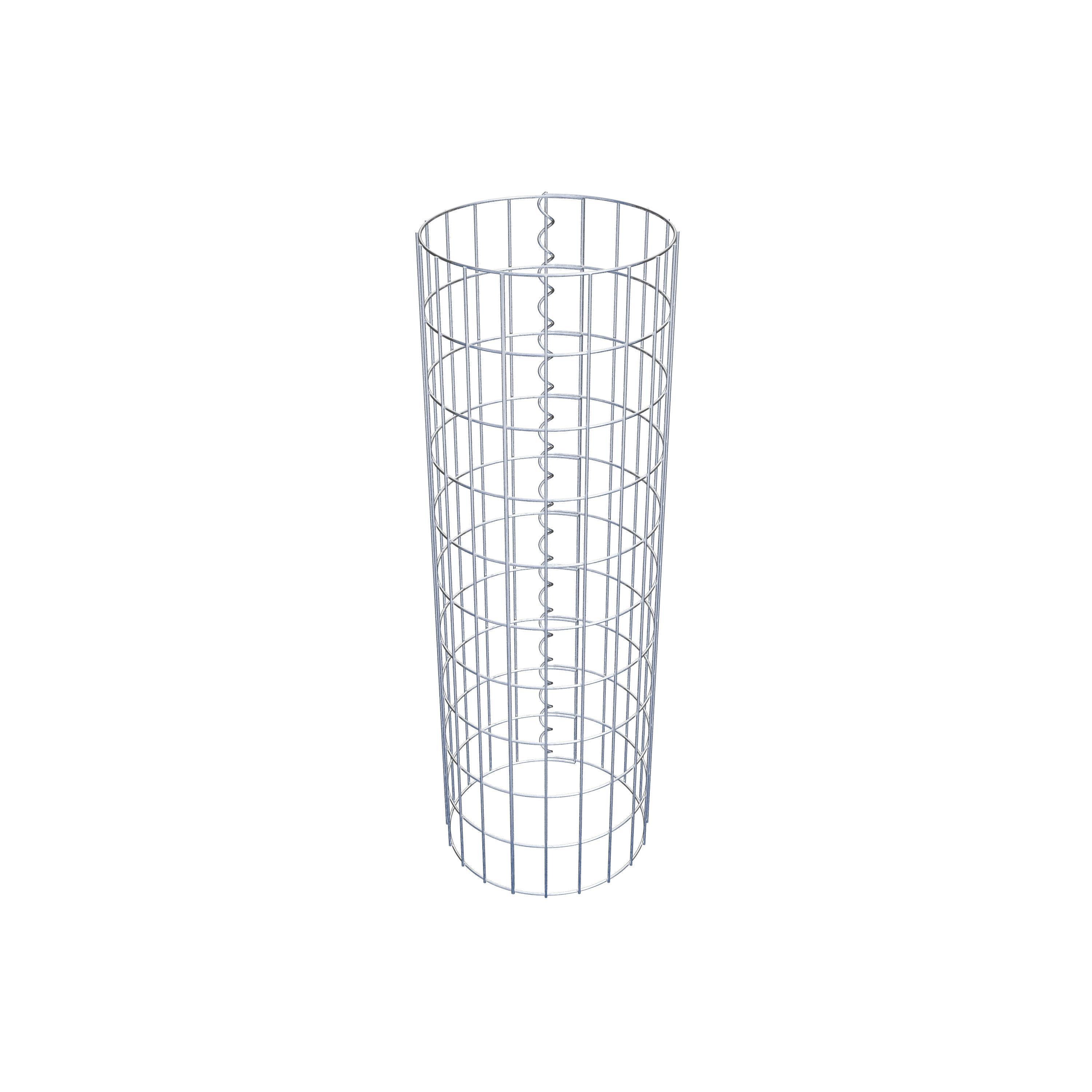 Columna de gaviones diámetro 32 cm, MW 5 x 10 cm redonda