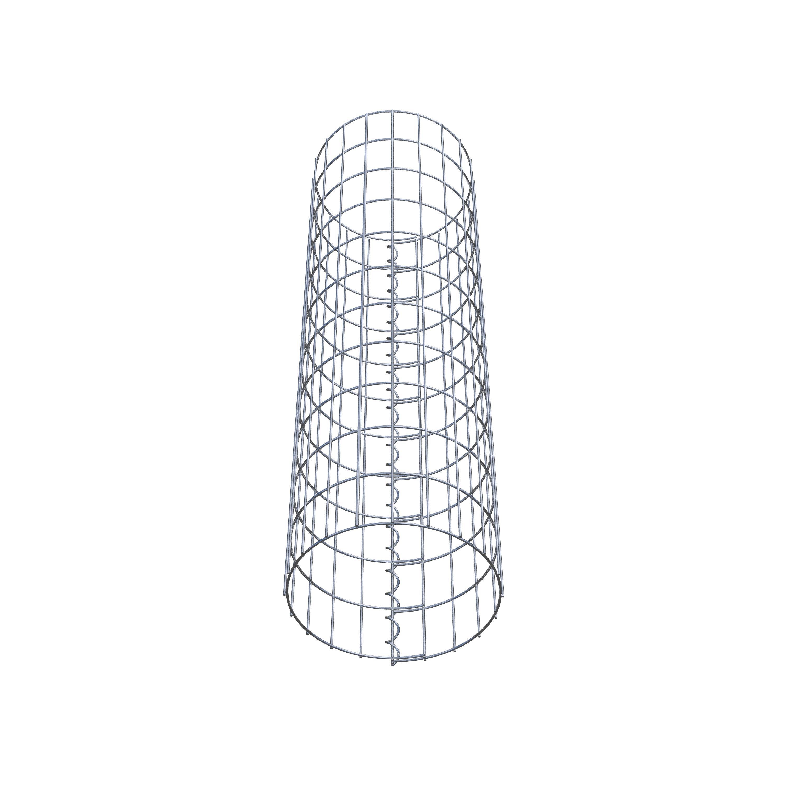 Columna de gaviones diámetro 32 cm, MW 5 x 10 cm redonda