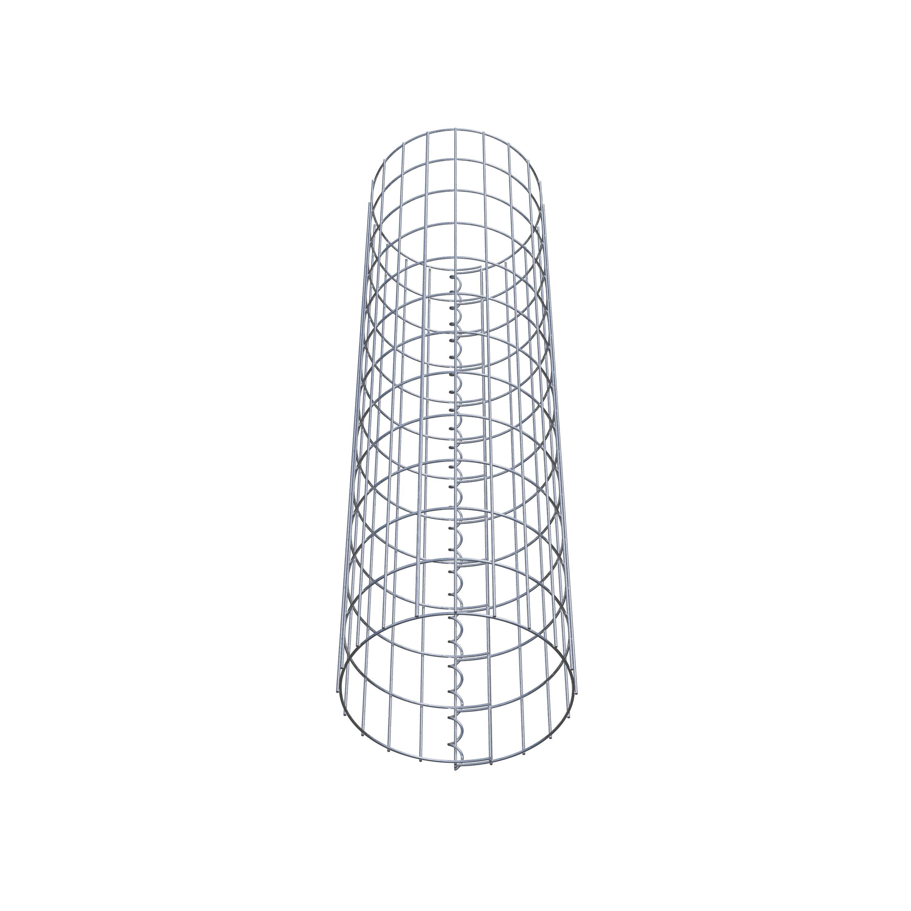 Columna de gaviones diámetro 32 cm, MW 5 x 10 cm redonda