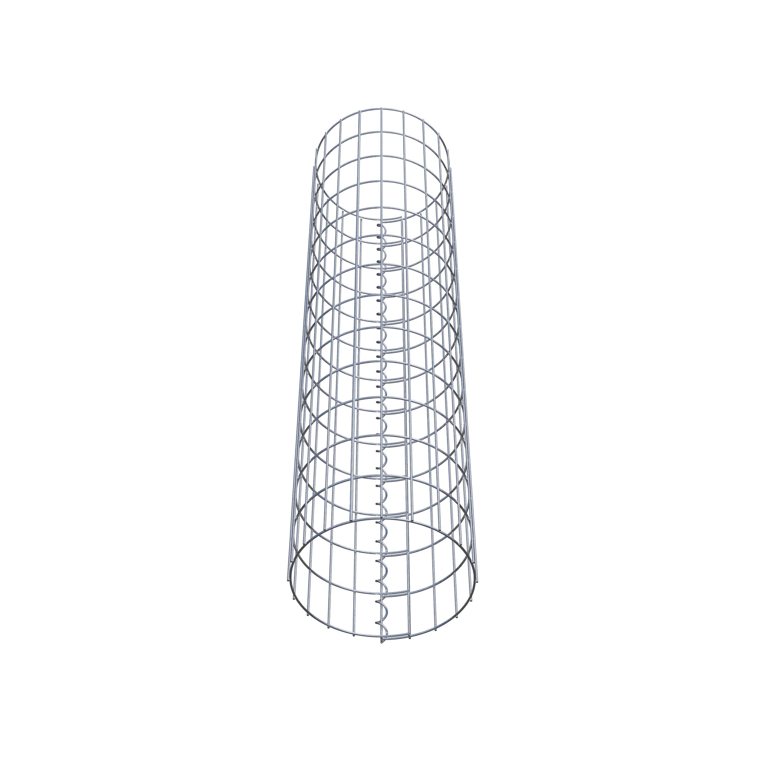 Columna de gaviones diámetro 32 cm, MW 5 x 10 cm redonda