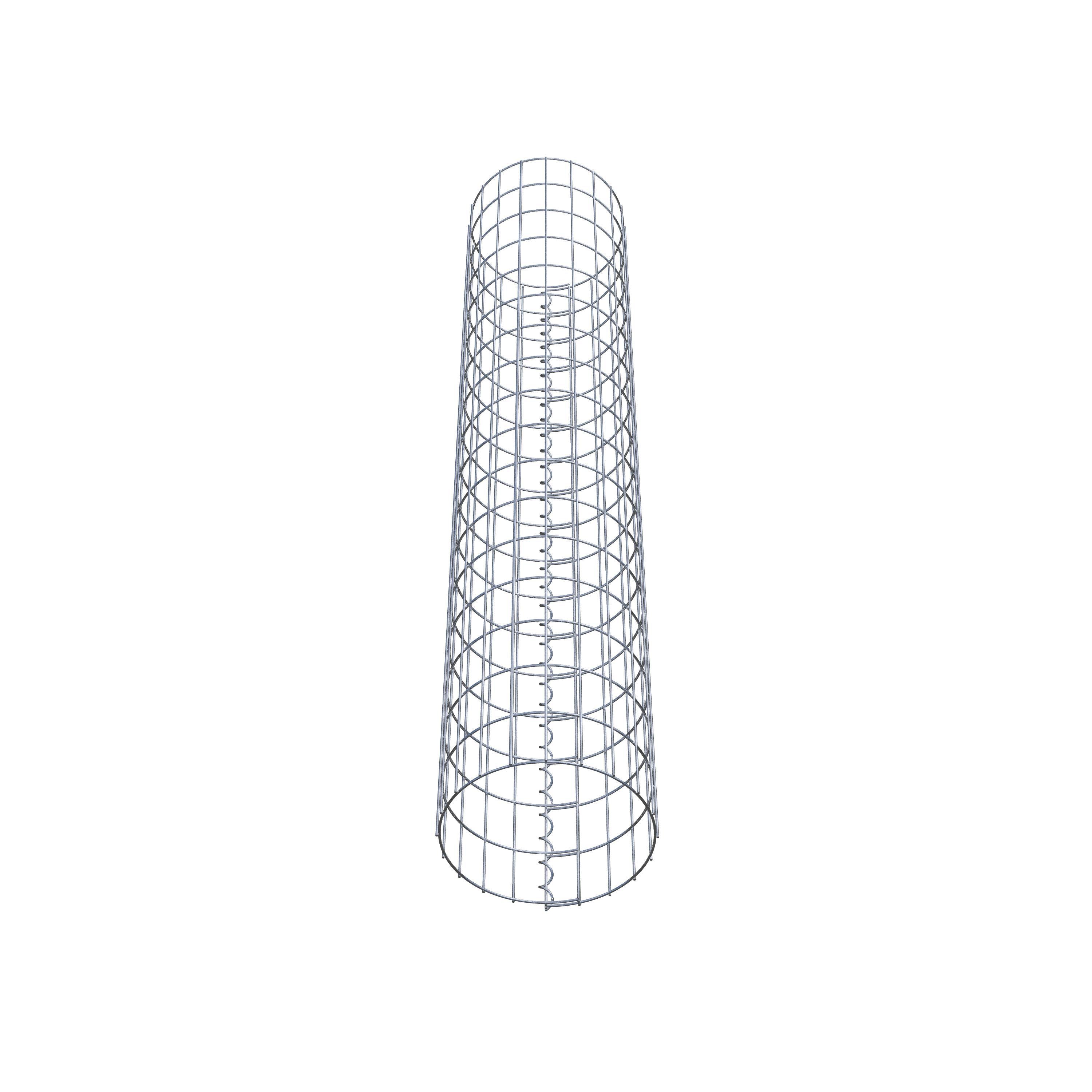 Columna de gaviones diámetro 32 cm, MW 5 x 10 cm redonda