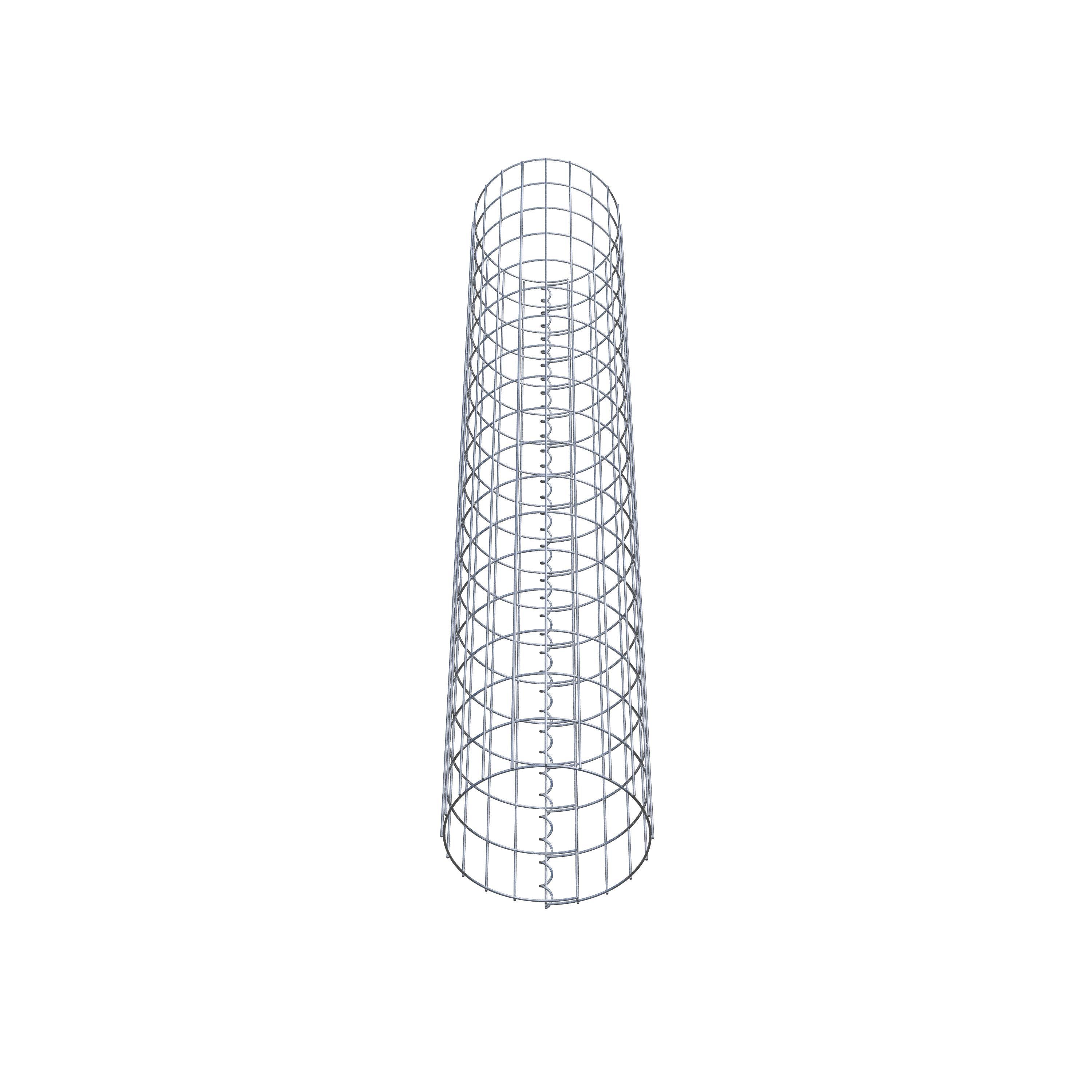 Columna de gaviones diámetro 32 cm, MW 5 x 10 cm redonda