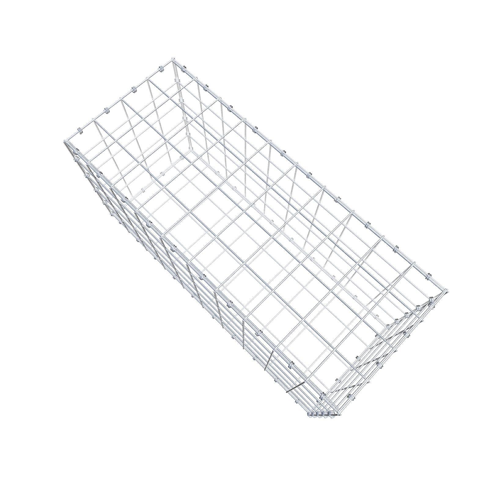 Schanskorf 100 cm x 50 cm x 40 cm (L x H x D), maaswijdte 10 x 10 cm, spiraalring
