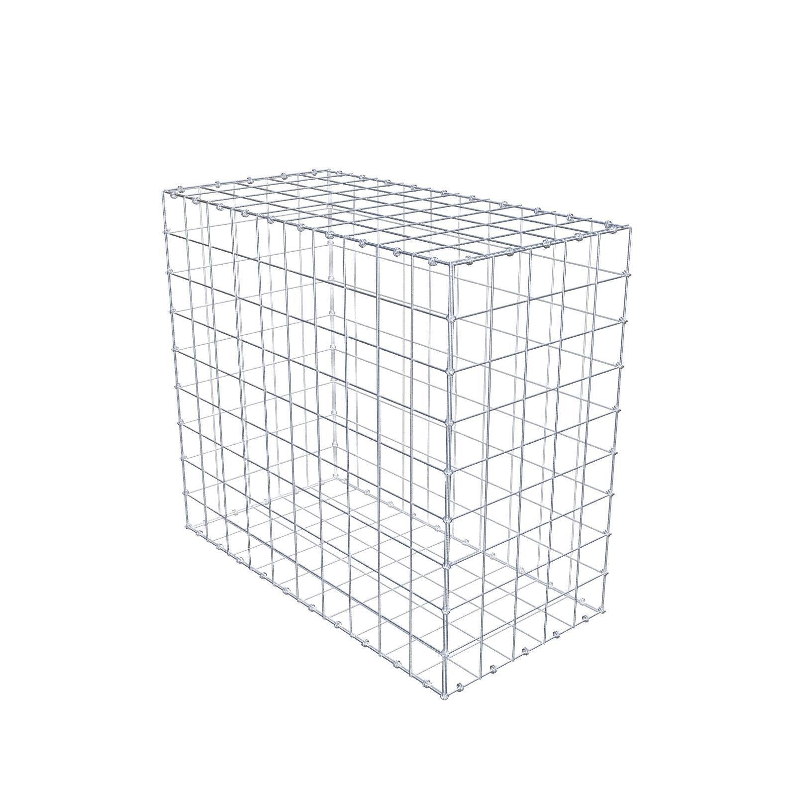Schanskorf 100 cm x 90 cm x 50 cm (L x H x D), maaswijdte 10 x 10 cm, spiraalring