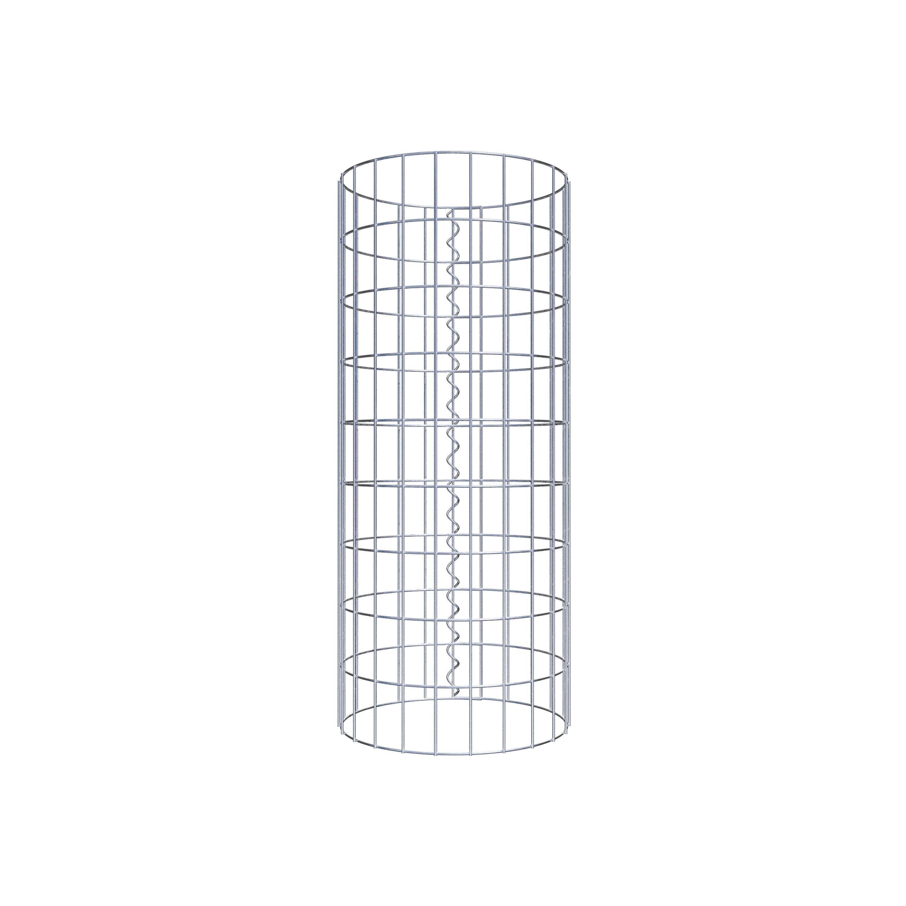 Schanskorf kolom diameter 37 cm, MW 5 x 10 cm rond