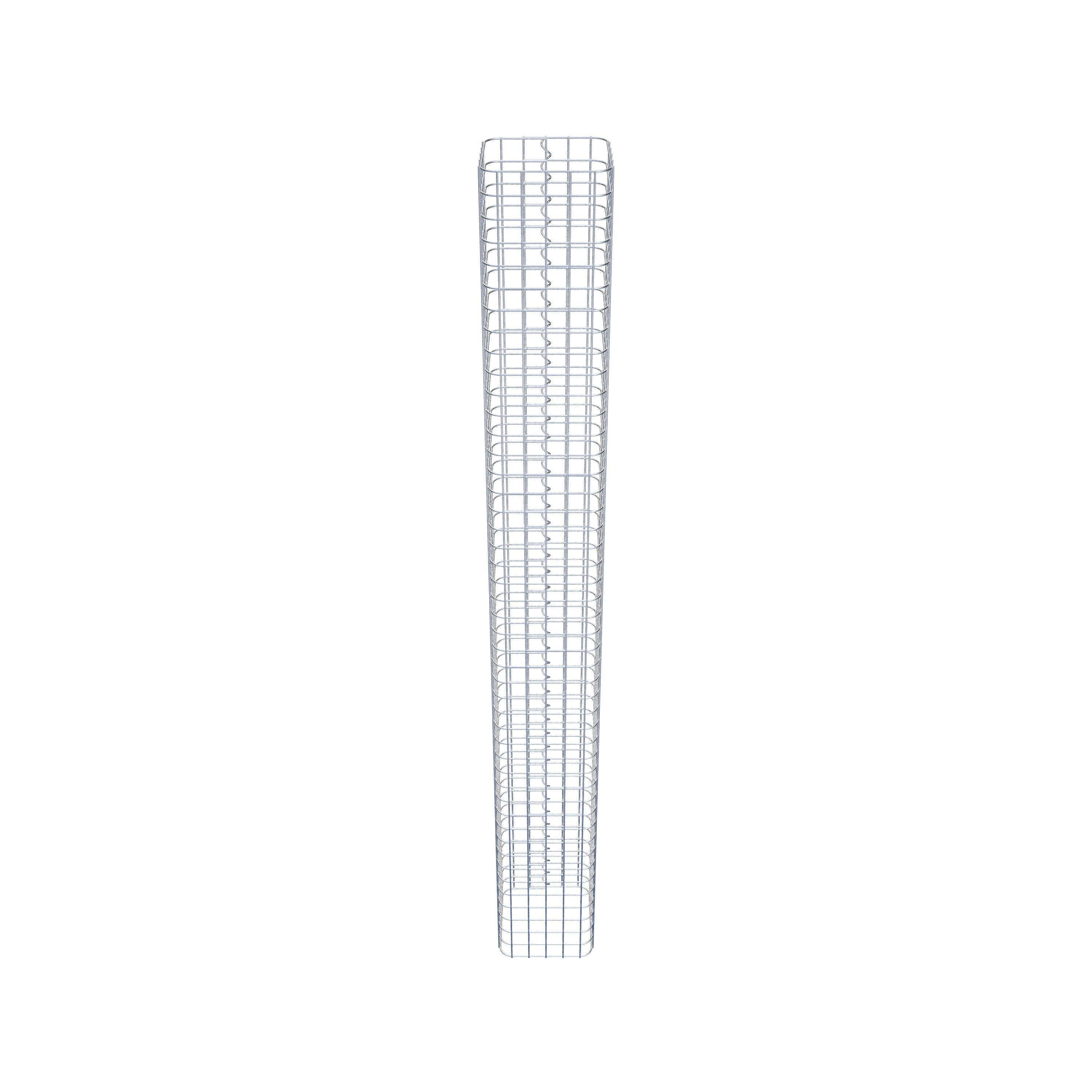 Columna de gaviones 27 x 27 cm MW 5 x 5 cm cuadrado