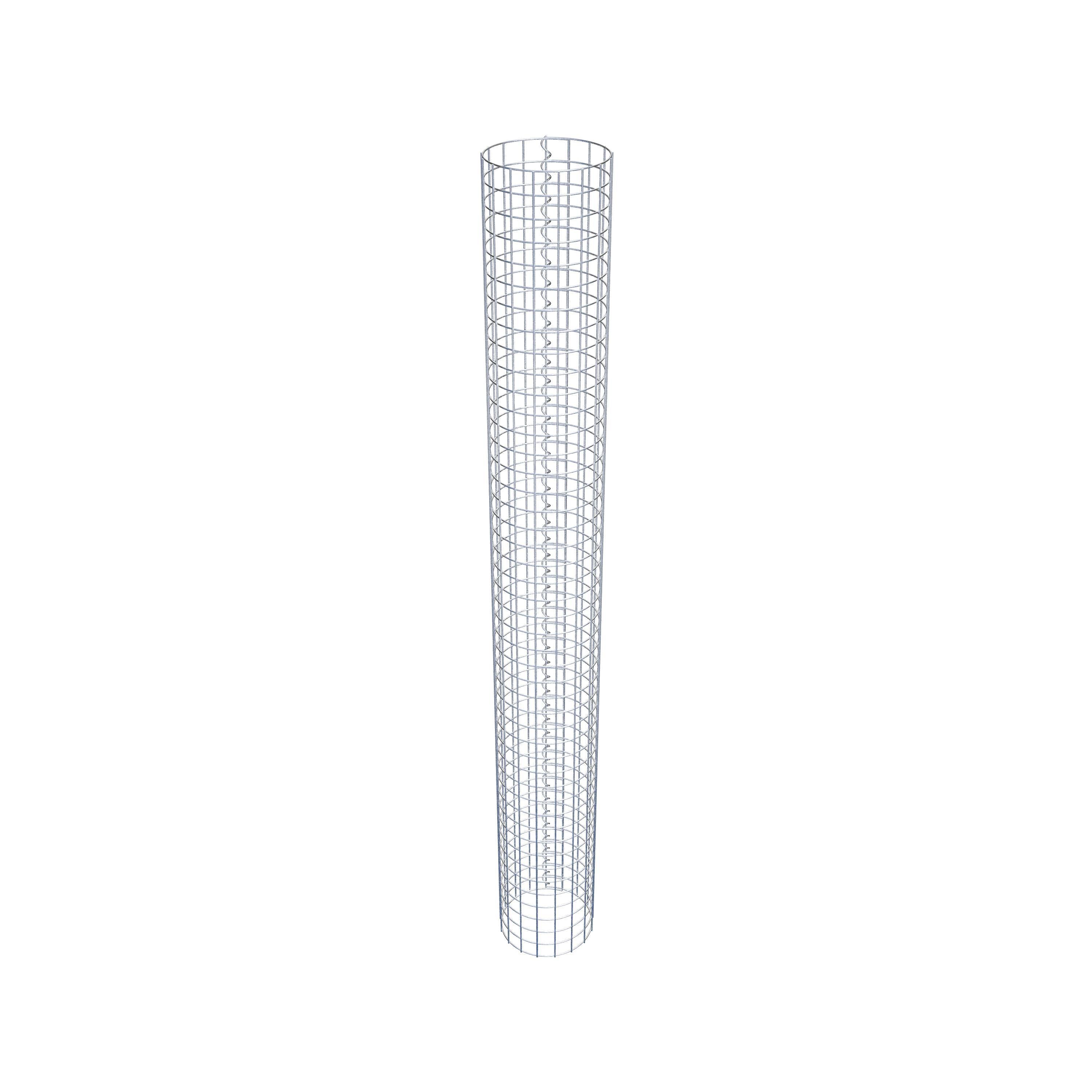 Columna de gaviones diámetro 27 cm MW 5 x 5 cm redonda