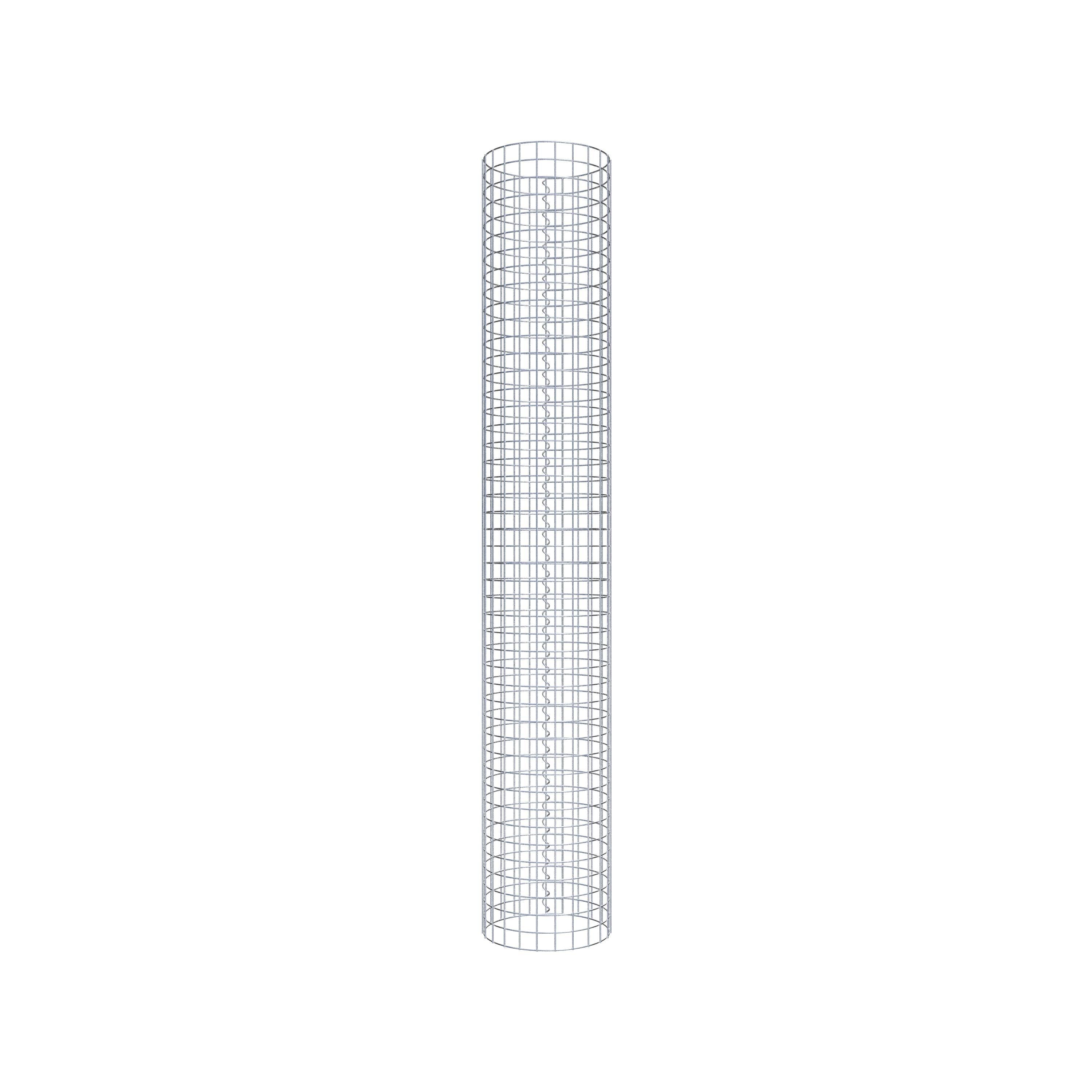 Schanskorf kolom diameter 37 cm MW 5 x 5 cm rond