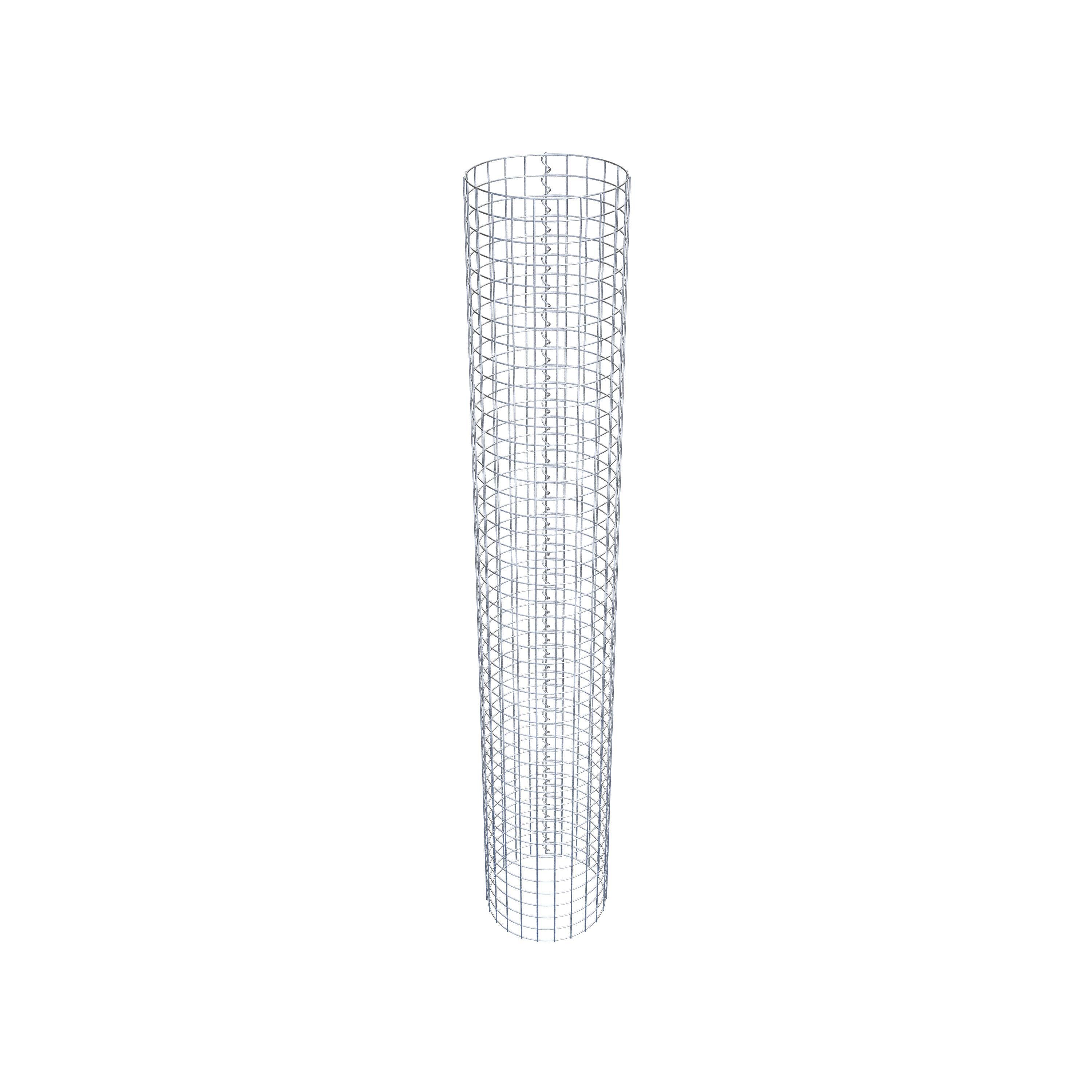 Schanskorf kolom diameter 37 cm MW 5 x 5 cm rond