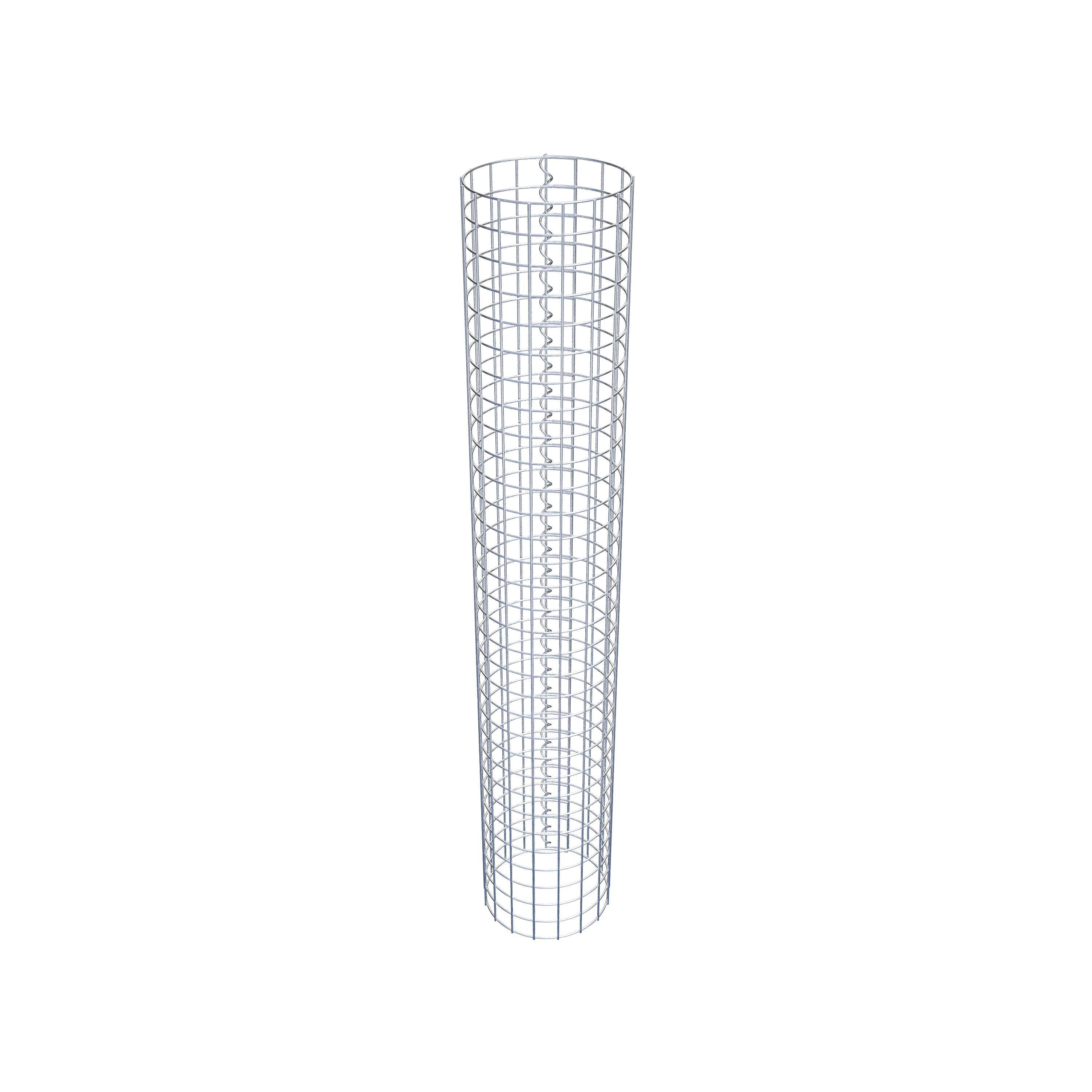 Columna de gaviones diámetro 27 cm MW 5 x 5 cm redonda