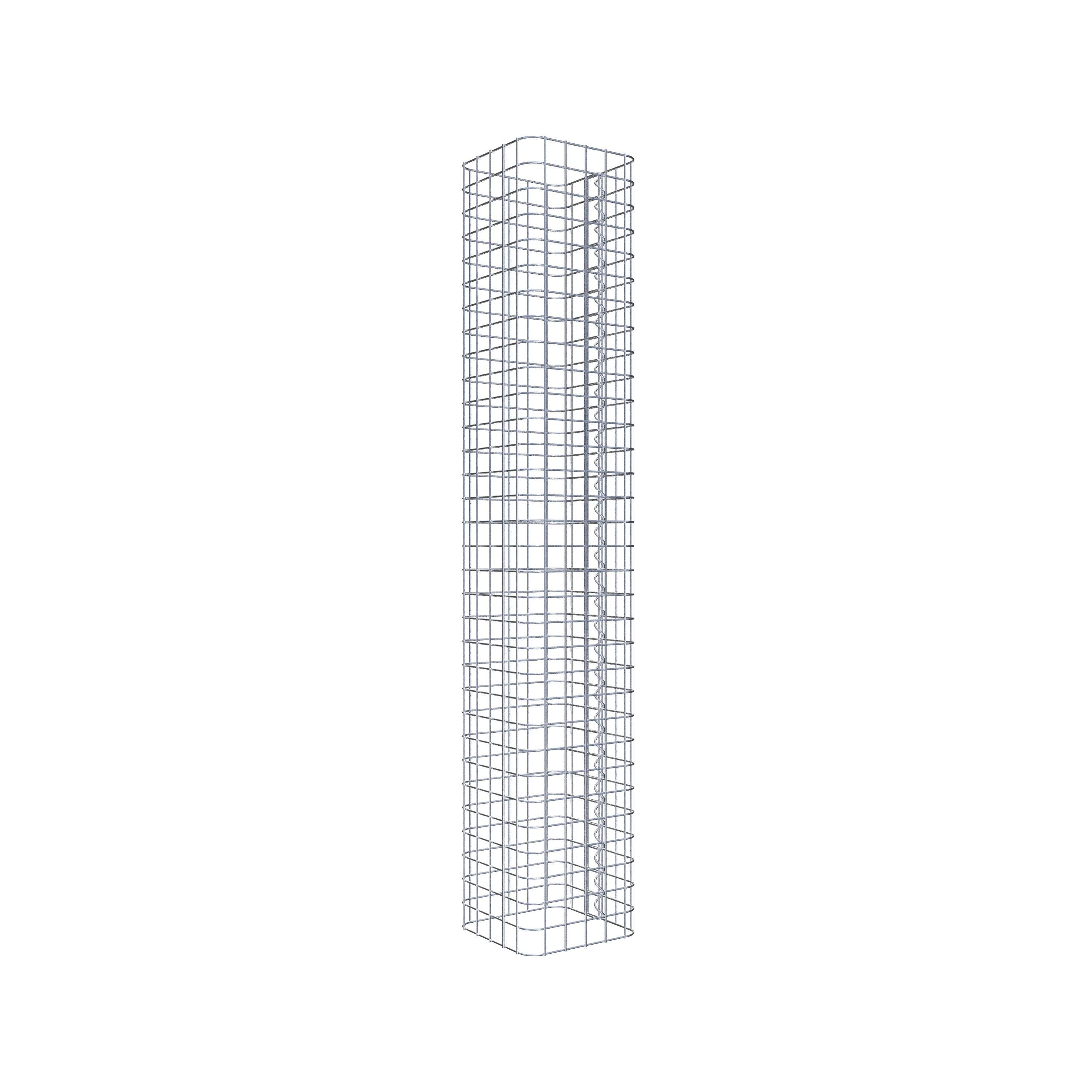 Columna de gaviones 27 x 27 cm MW 5 x 5 cm cuadrado
