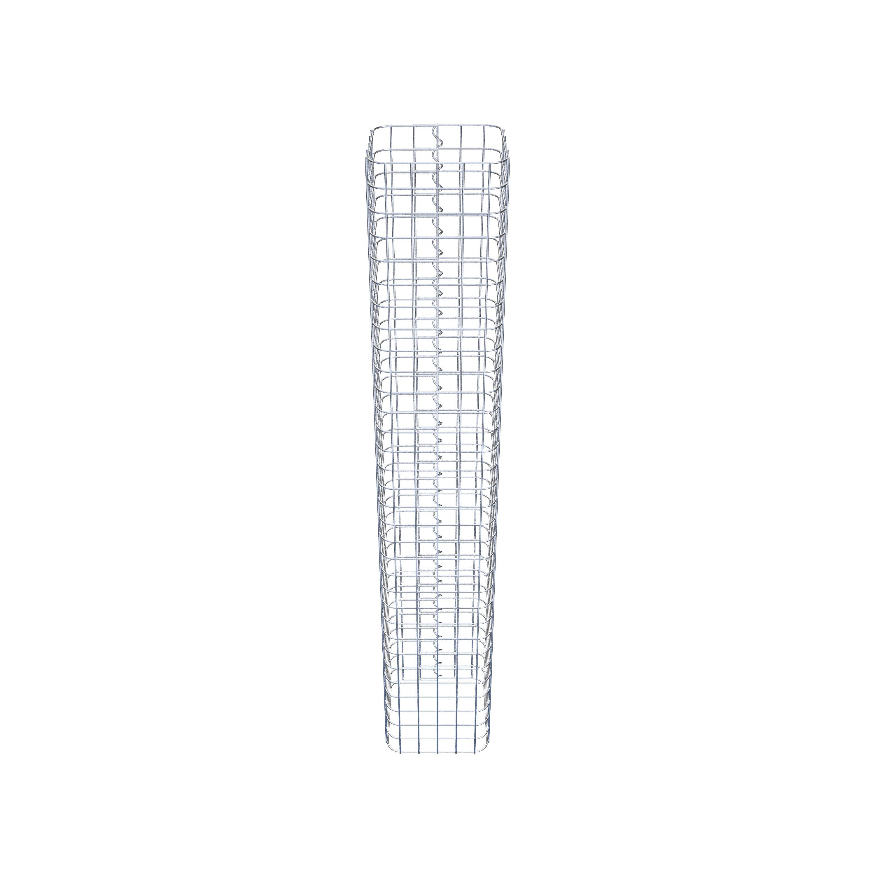 Columna de gaviones 27 x 27 cm MW 5 x 5 cm cuadrado