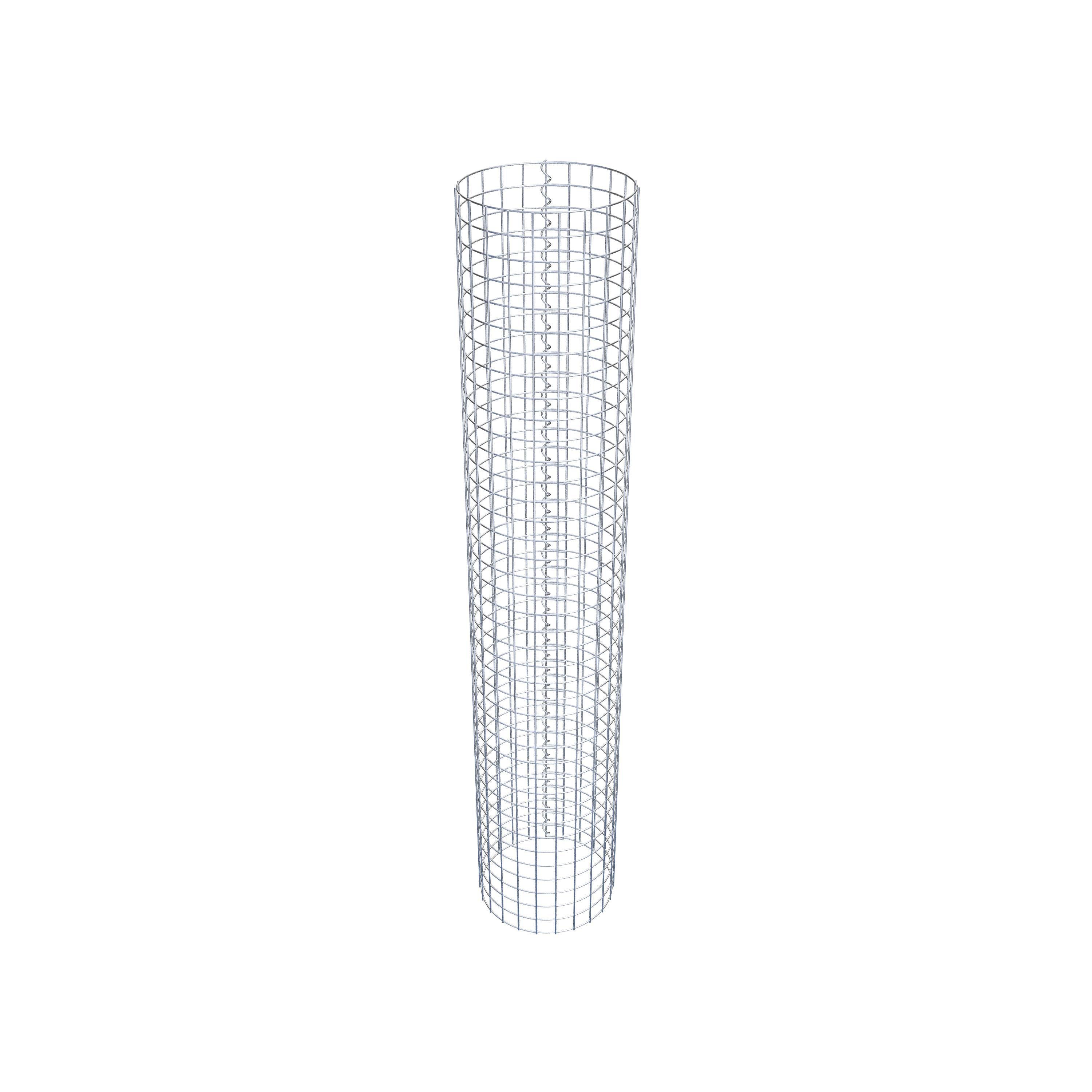 Schanskorf kolom diameter 37 cm MW 5 x 5 cm rond