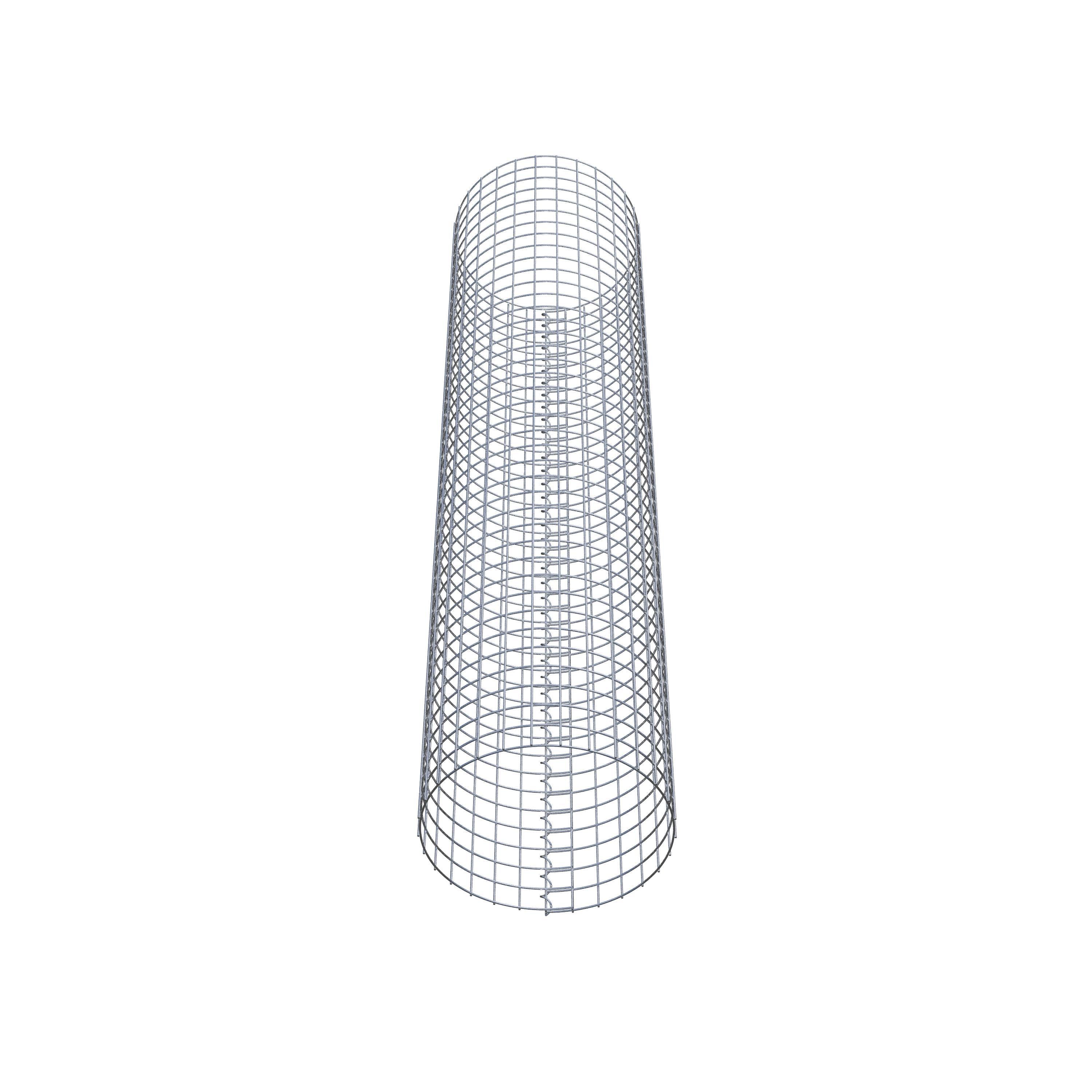 Columna de gaviones diámetro 47 cm MW 5 x 5 cm redonda