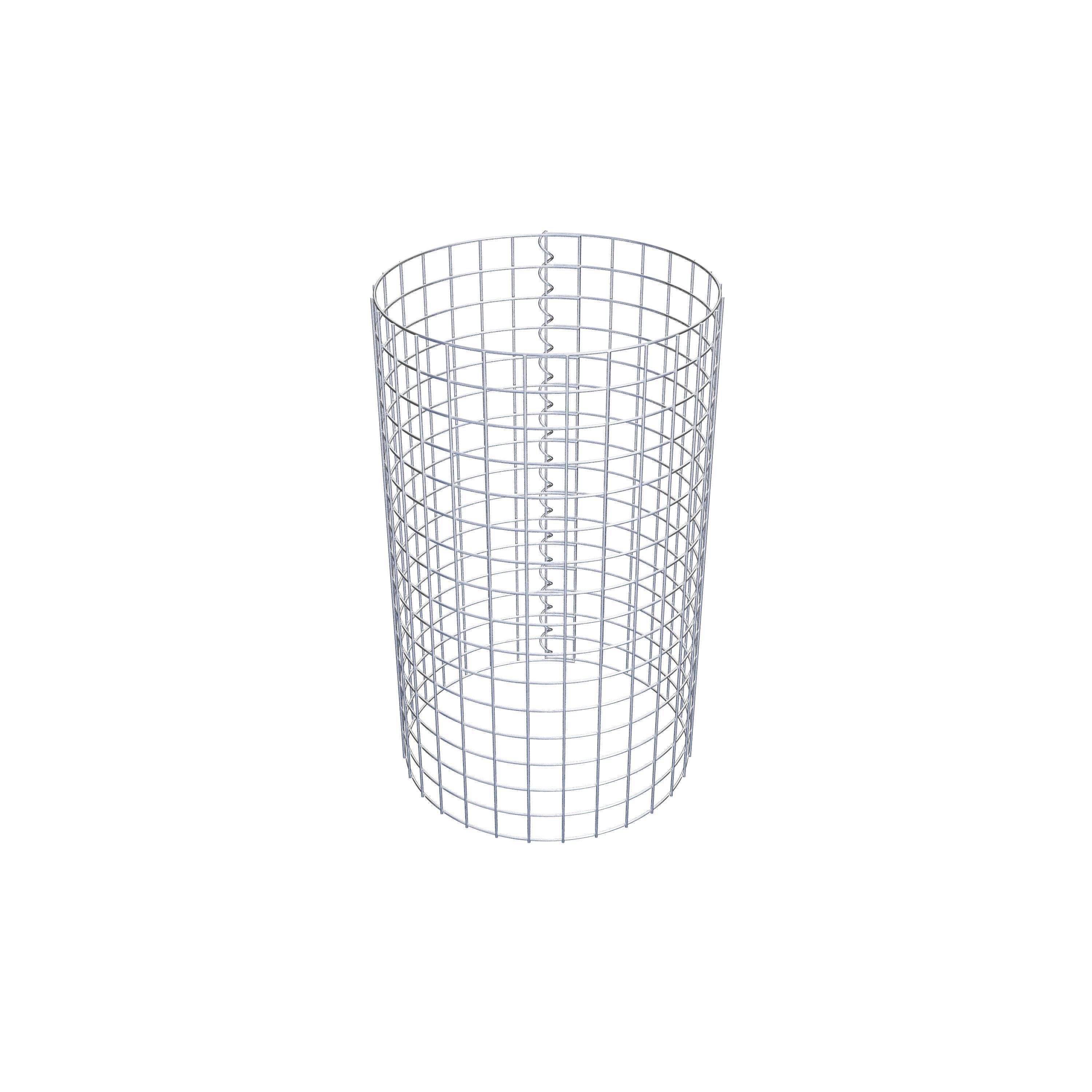 Columna de gaviones diámetro 47 cm MW 5 x 5 cm redonda
