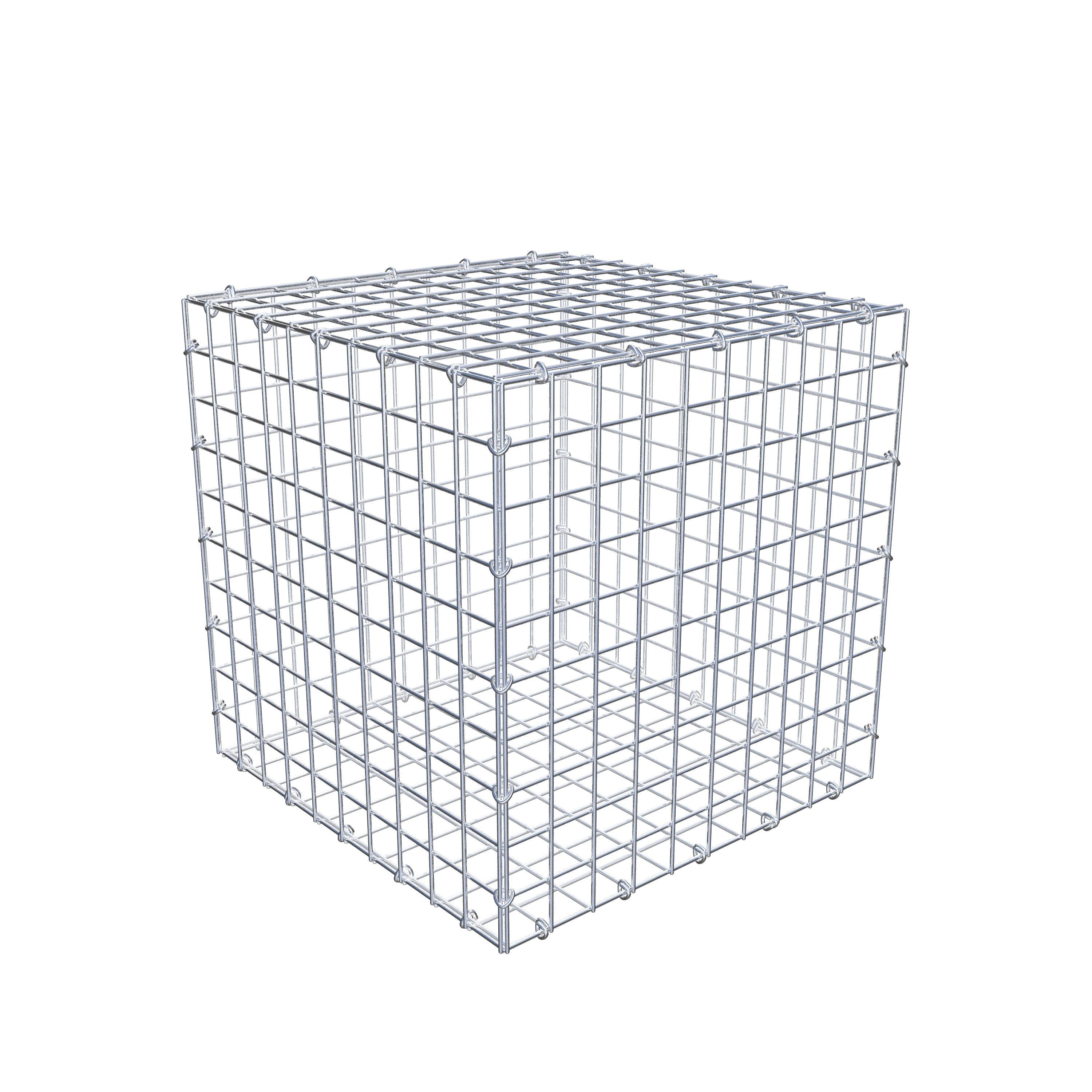Schanskorf 50 cm x 50 cm x 50 cm (L x H x D), maaswijdte 5 cm x 5 cm, C-ring