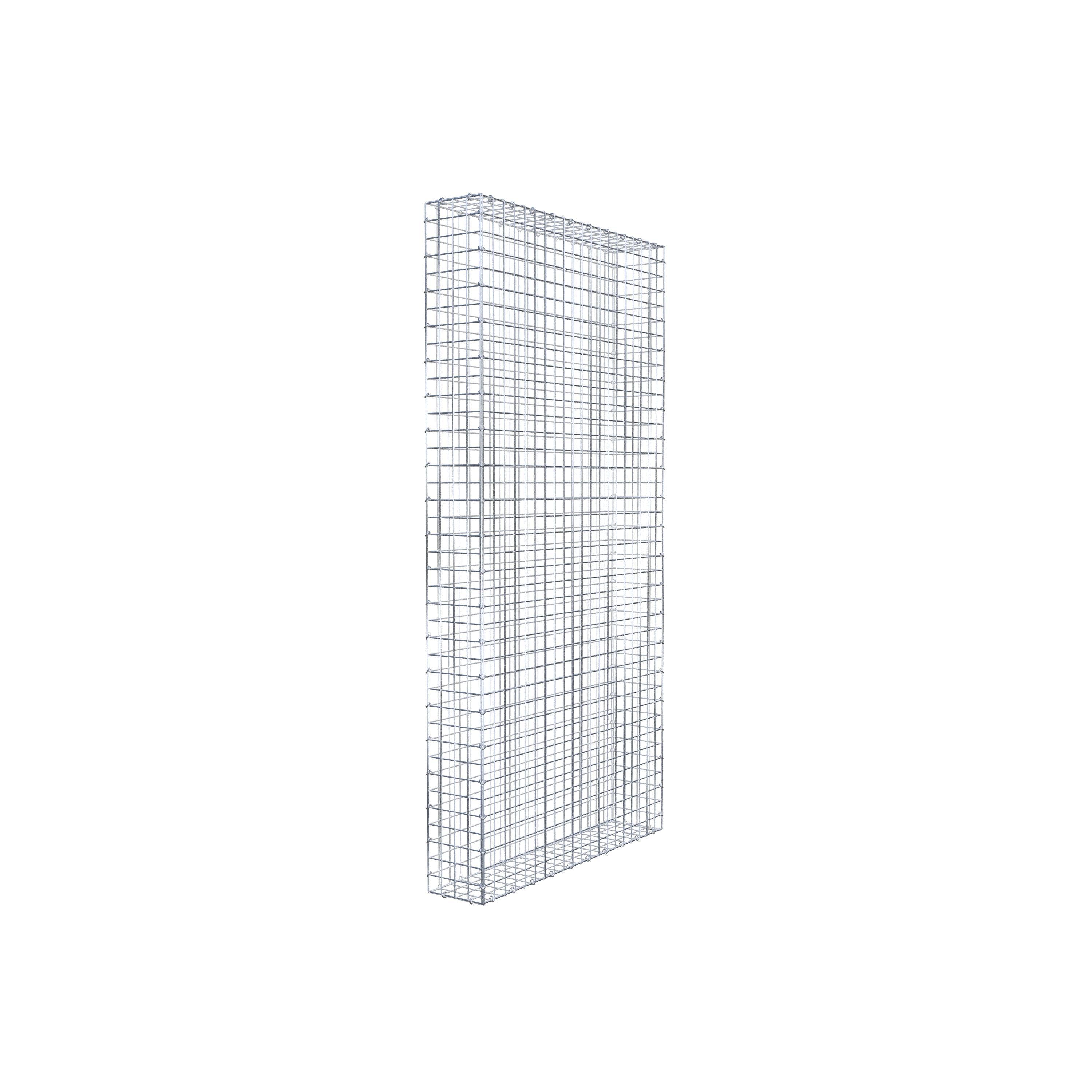 Schanskorf 200 cm x 100 cm x 20 cm (L x H x D), maaswijdte 5 cm x 5 cm, C-ring