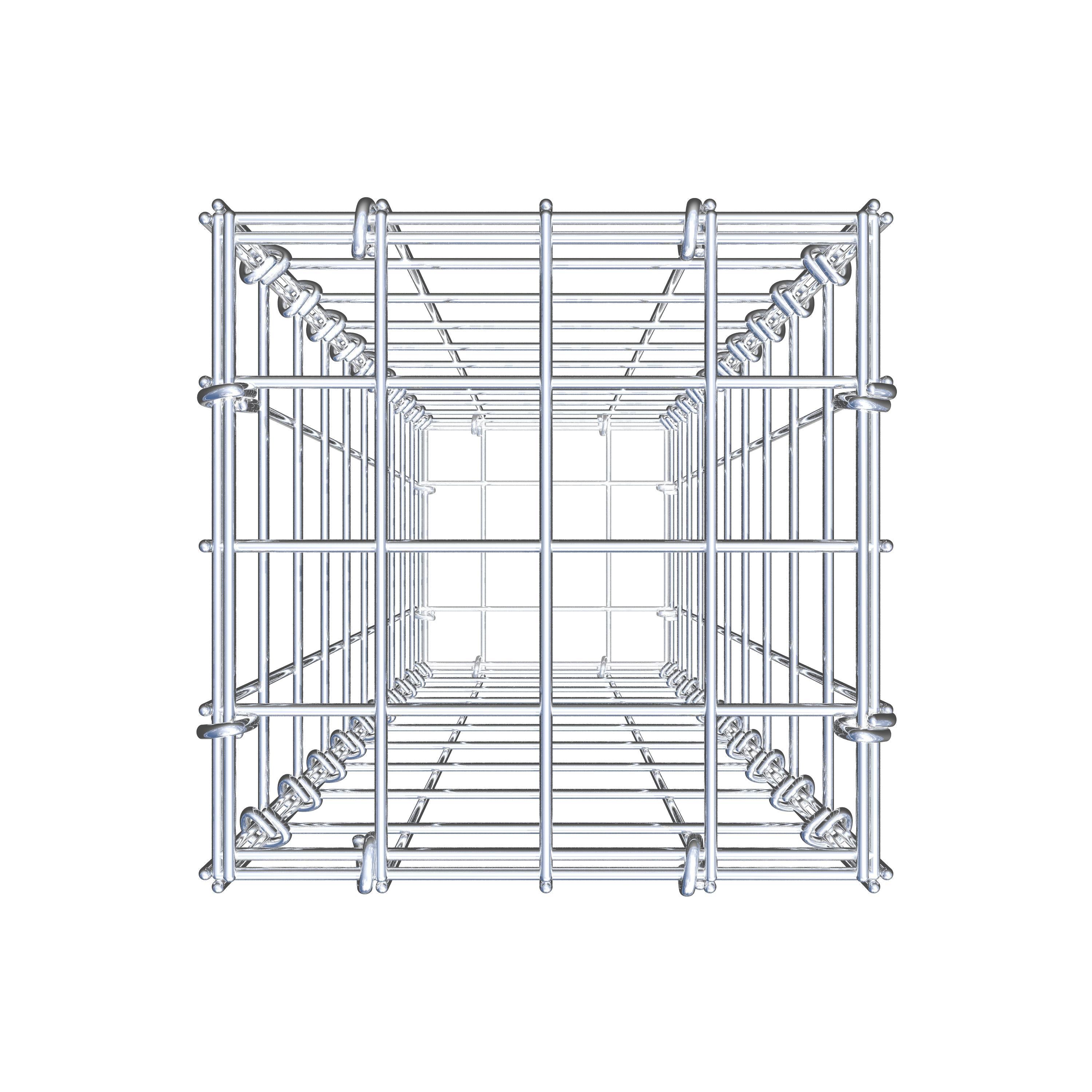 Schanskorf 100 cm x 20 cm x 20 cm (L x H x D), maaswijdte 5 cm x 10 cm, C-ring