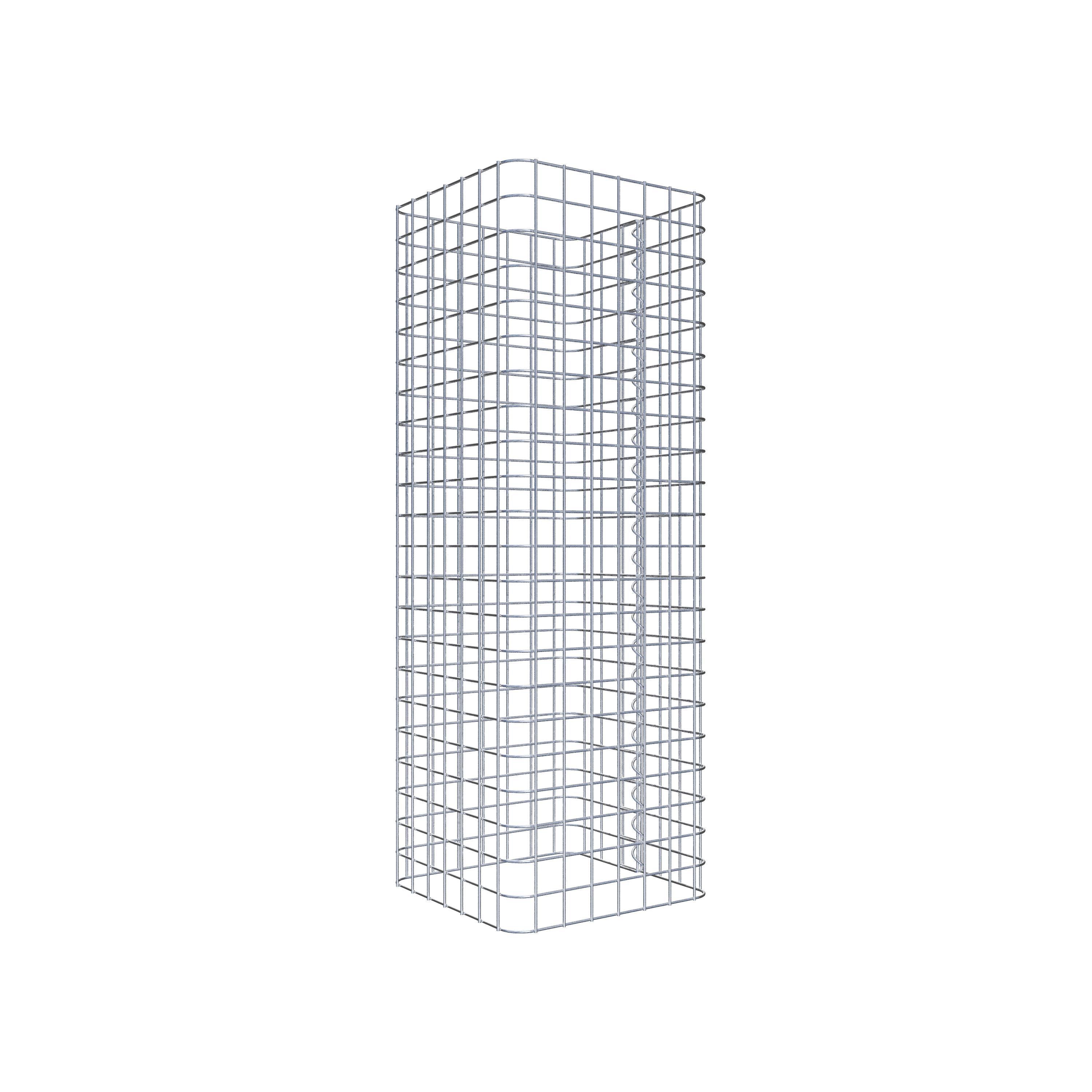 Schanskorfzuil 42 x 42 cm MW 5 x 5 cm vierkant