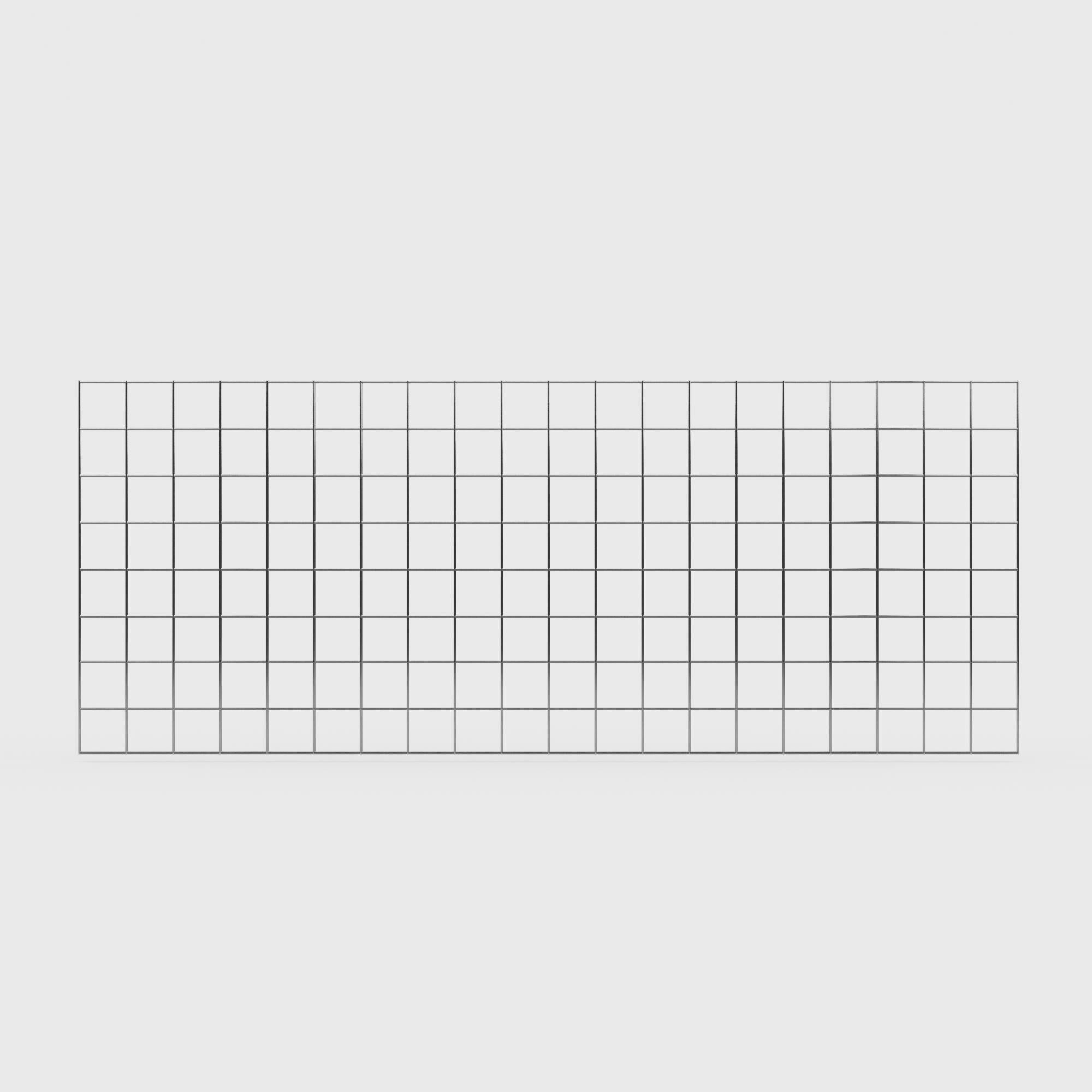 Rejilla de malla de 5 x 5 cm.