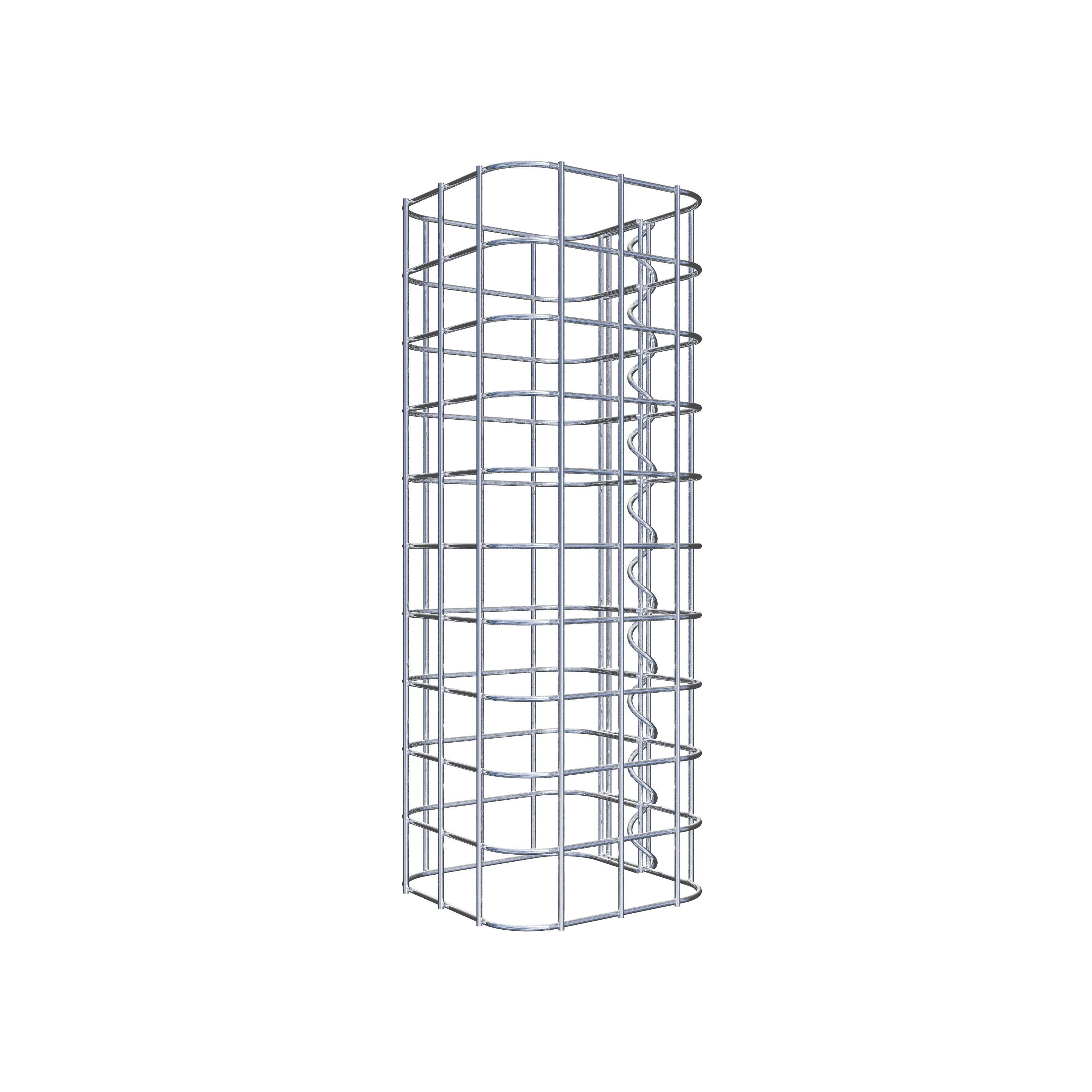 Colonne de gabion 17 x 17 cm, MW 5 x 5 cm carré