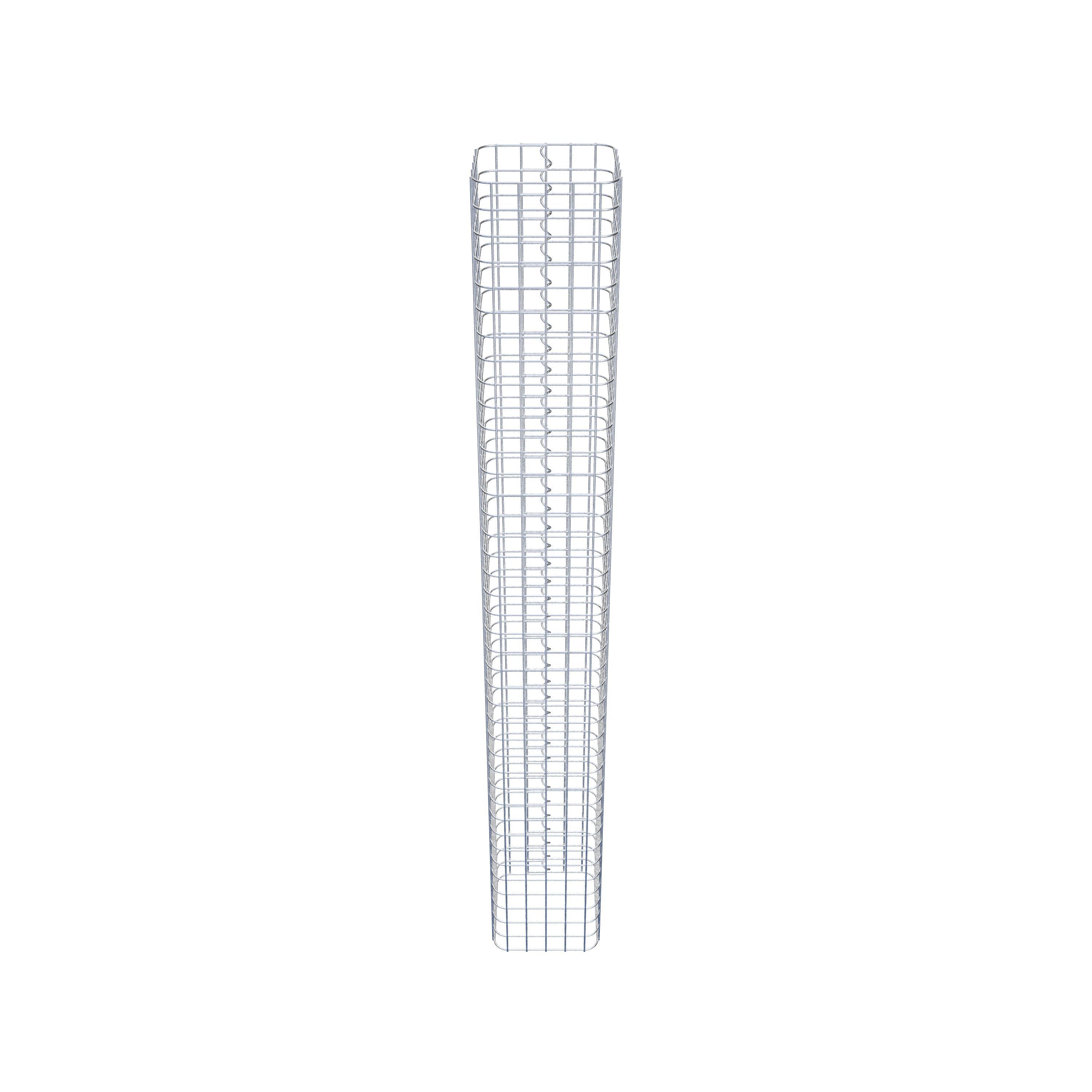 Columna de gaviones 27 x 27 cm MW 5 x 5 cm cuadrado