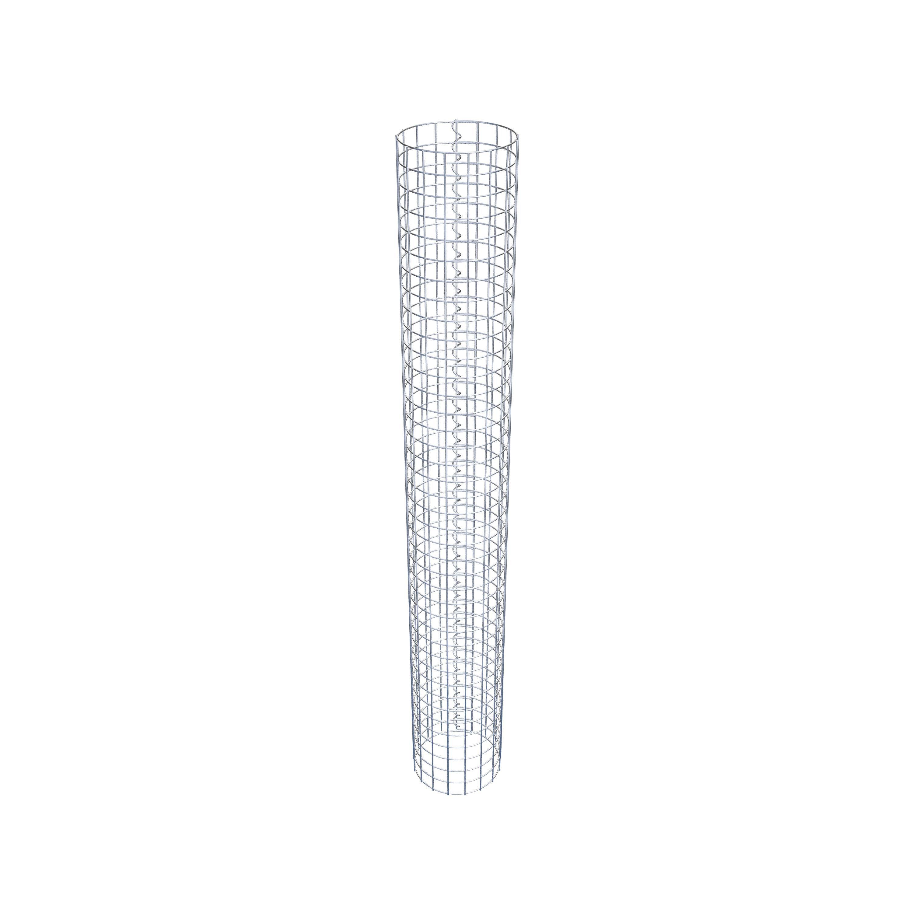 Columna de gaviones diámetro 27 cm MW 5 x 5 cm redonda