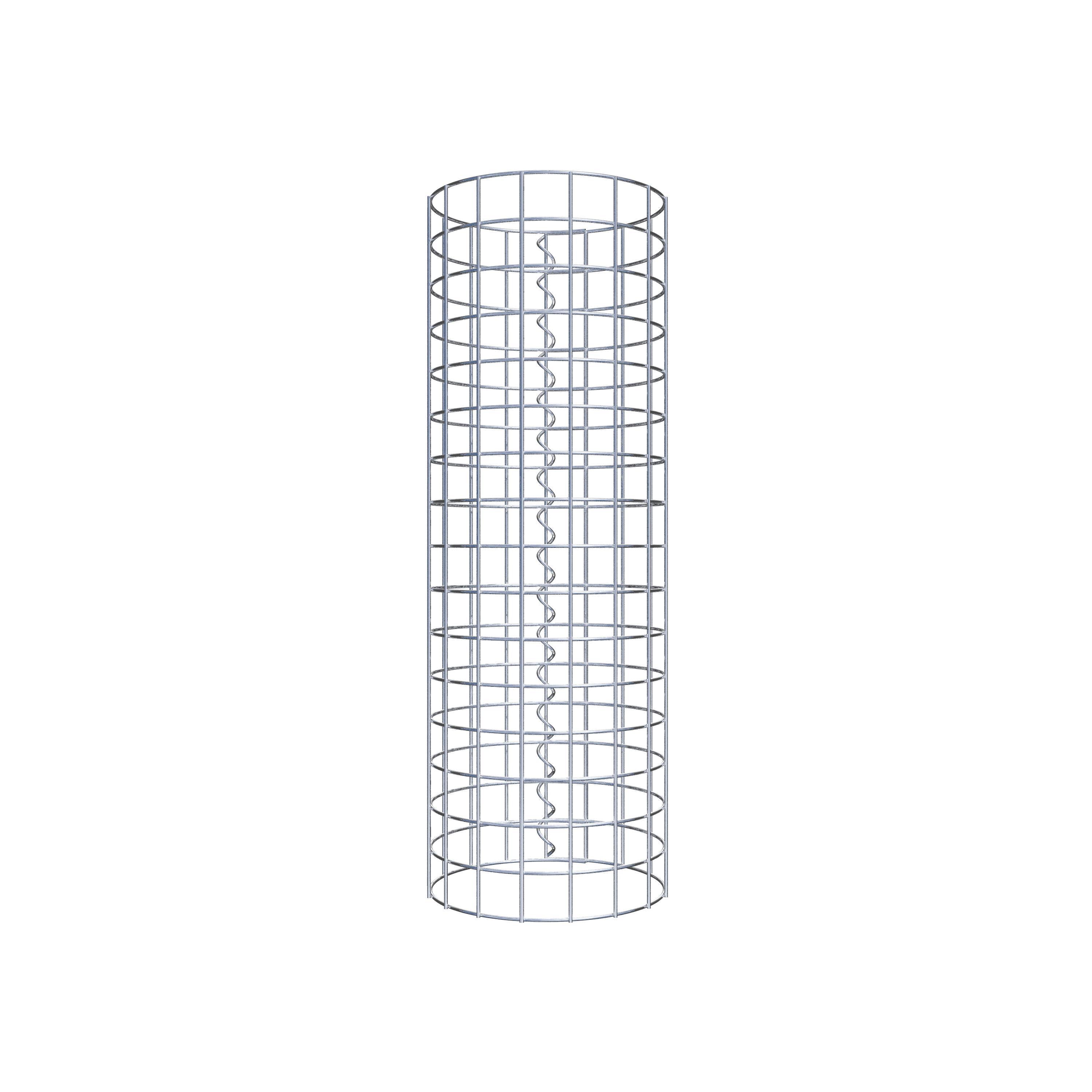 Columna de gaviones diámetro 27 cm MW 5 x 5 cm redonda