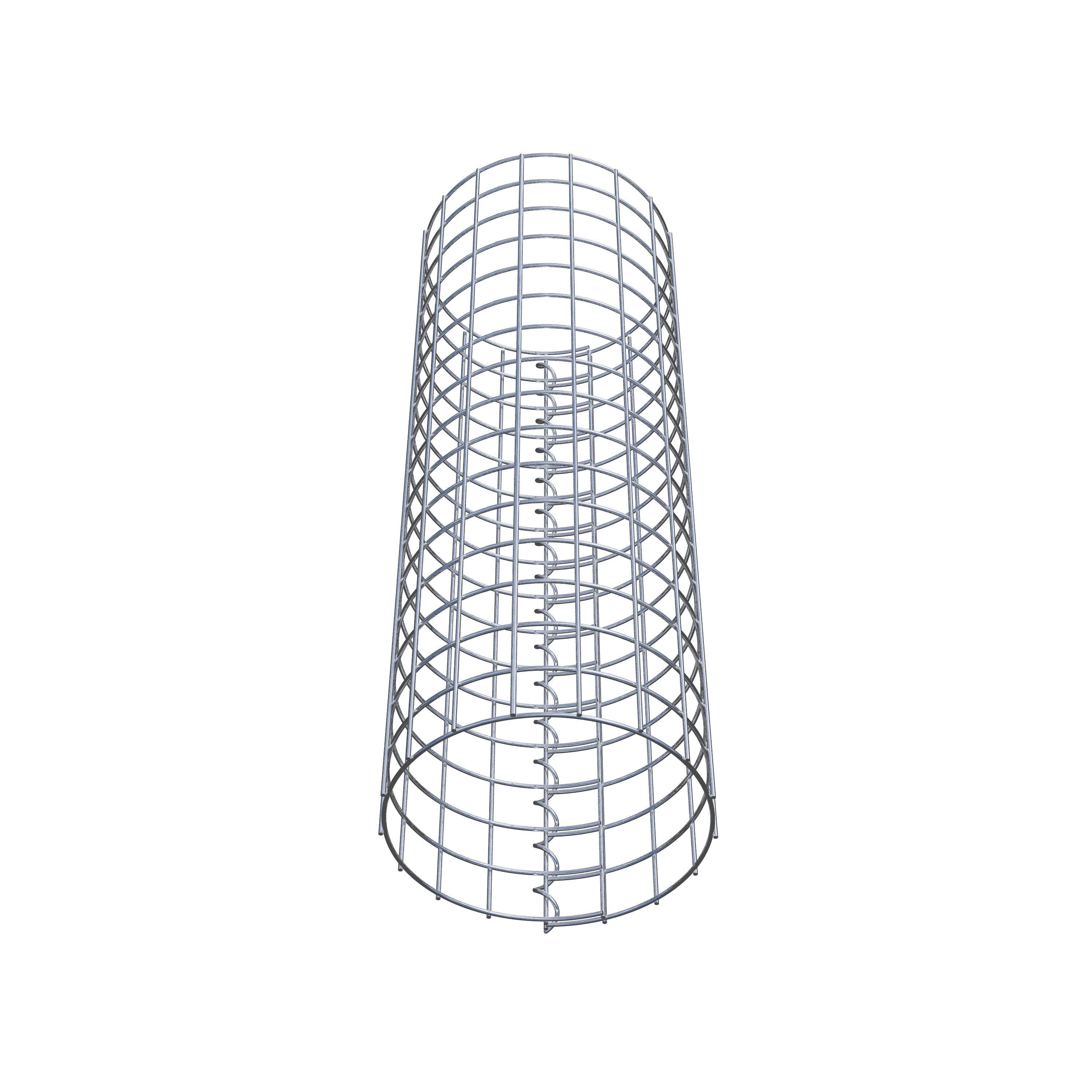 Columna de gaviones diámetro 27 cm MW 5 x 5 cm redonda