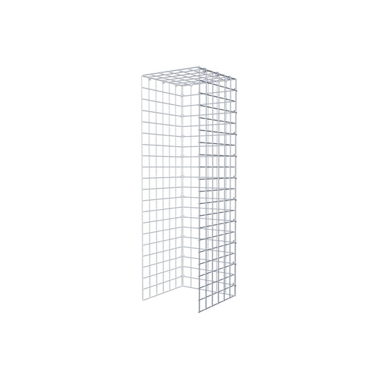 Monteret gabion type 4 100 cm x 30 cm x 30 cm (L x H x D), maskestørrelse 5 cm x 5 cm, C-ring