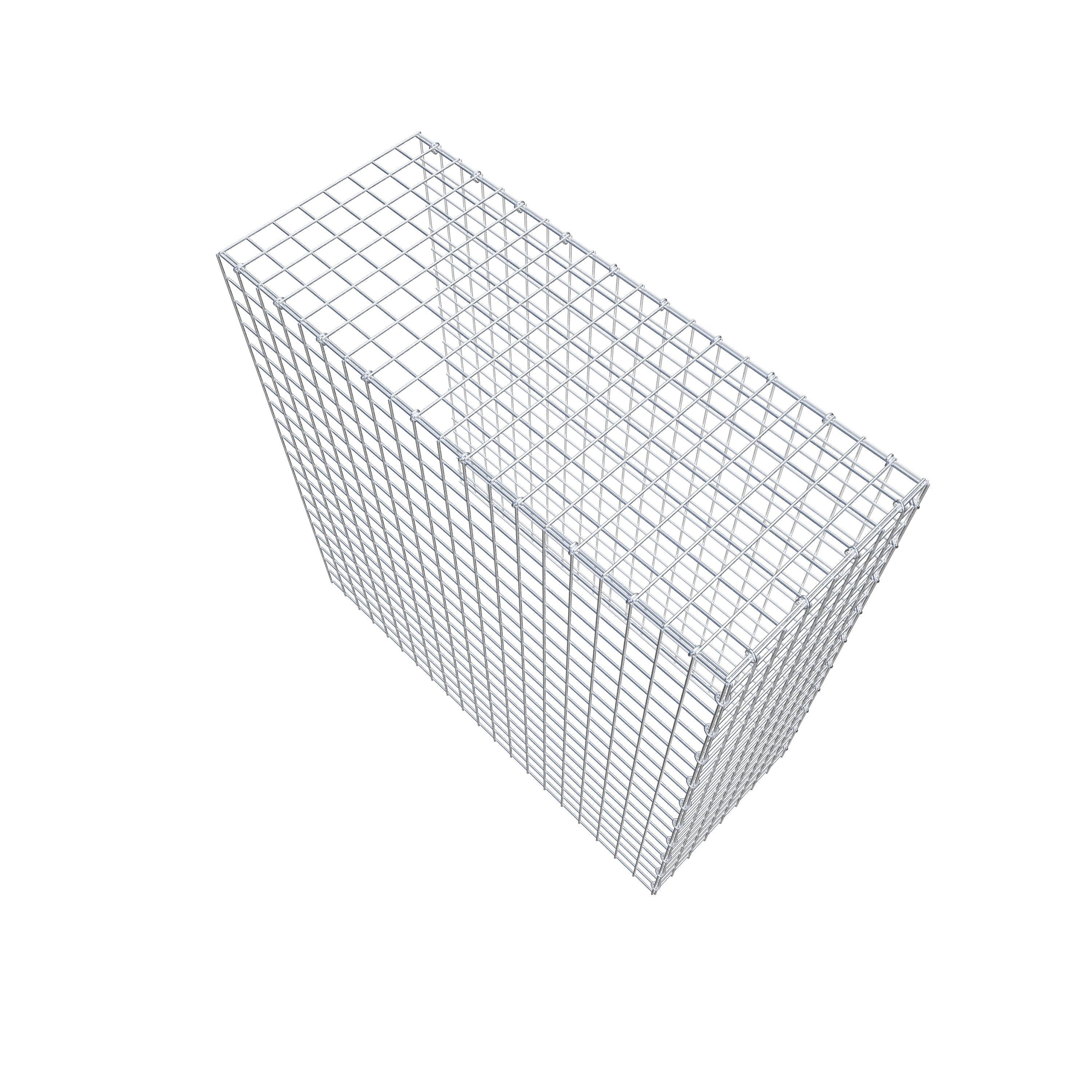 Add-on schanskorf type 4 100 cm x 100 cm x 40 cm (L x H x D), maaswijdte 5 cm x 5 cm, C-ring