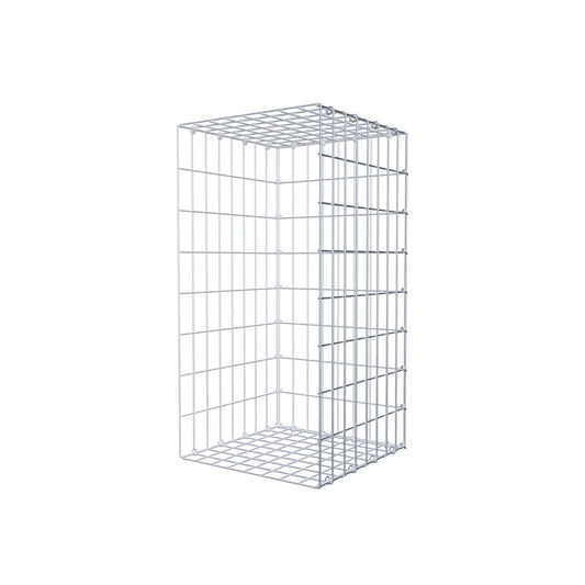 Pile aggiuntivo tipo 2 80 cm x 40 cm x 40 cm, maglia 5 cm x 10 cm, anello a C